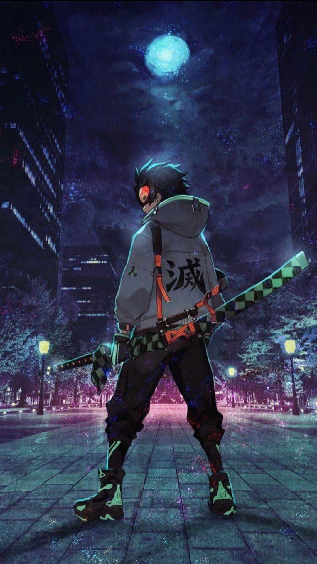 1080x1920 Wallpaper Cool Anime Art, Anime, Fan Art, Art, Demon Slayer Kimetsu no Yaiba, Background Free Image