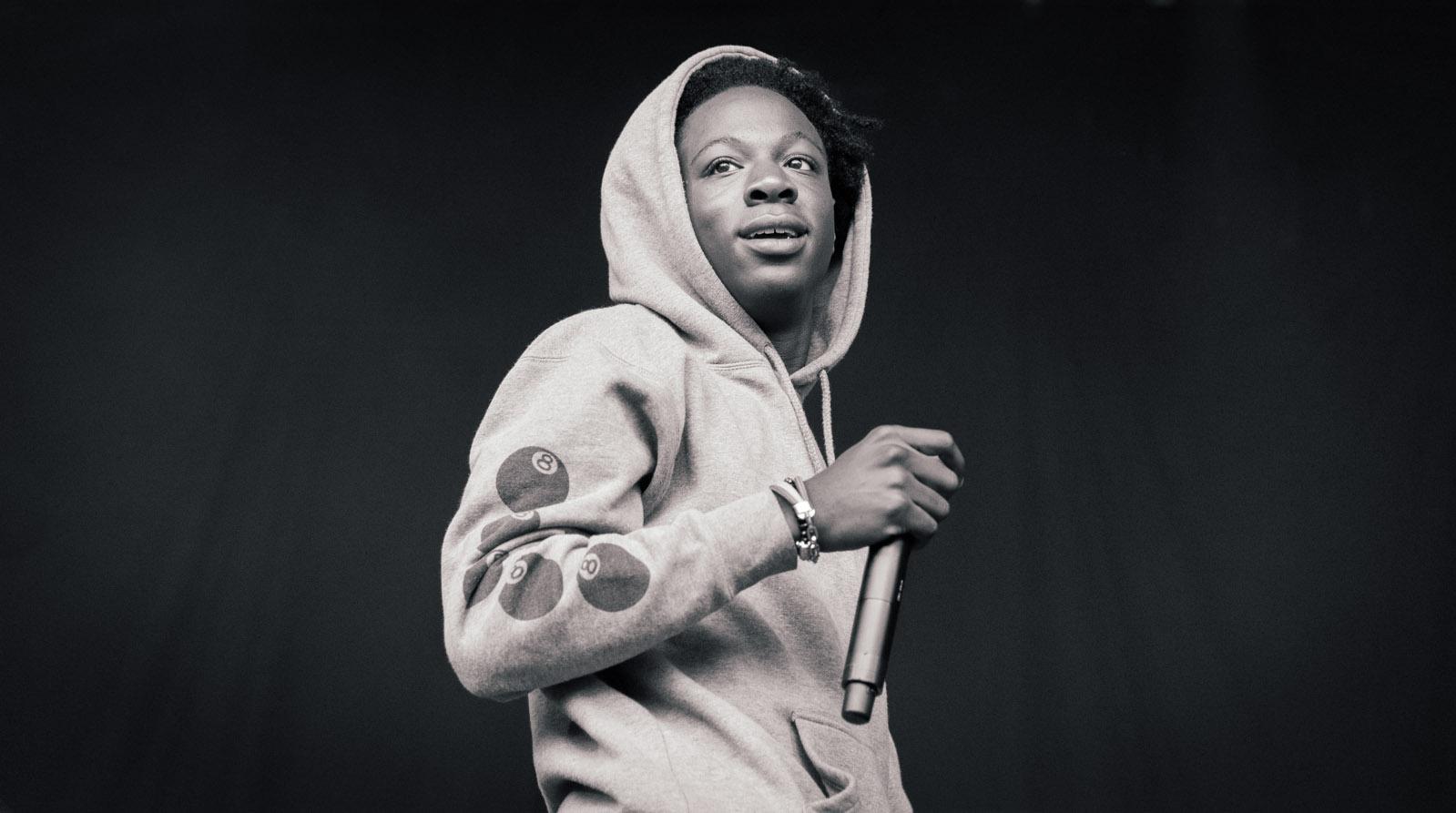 1599x893 Joey Badass performing at Hovefestivalen