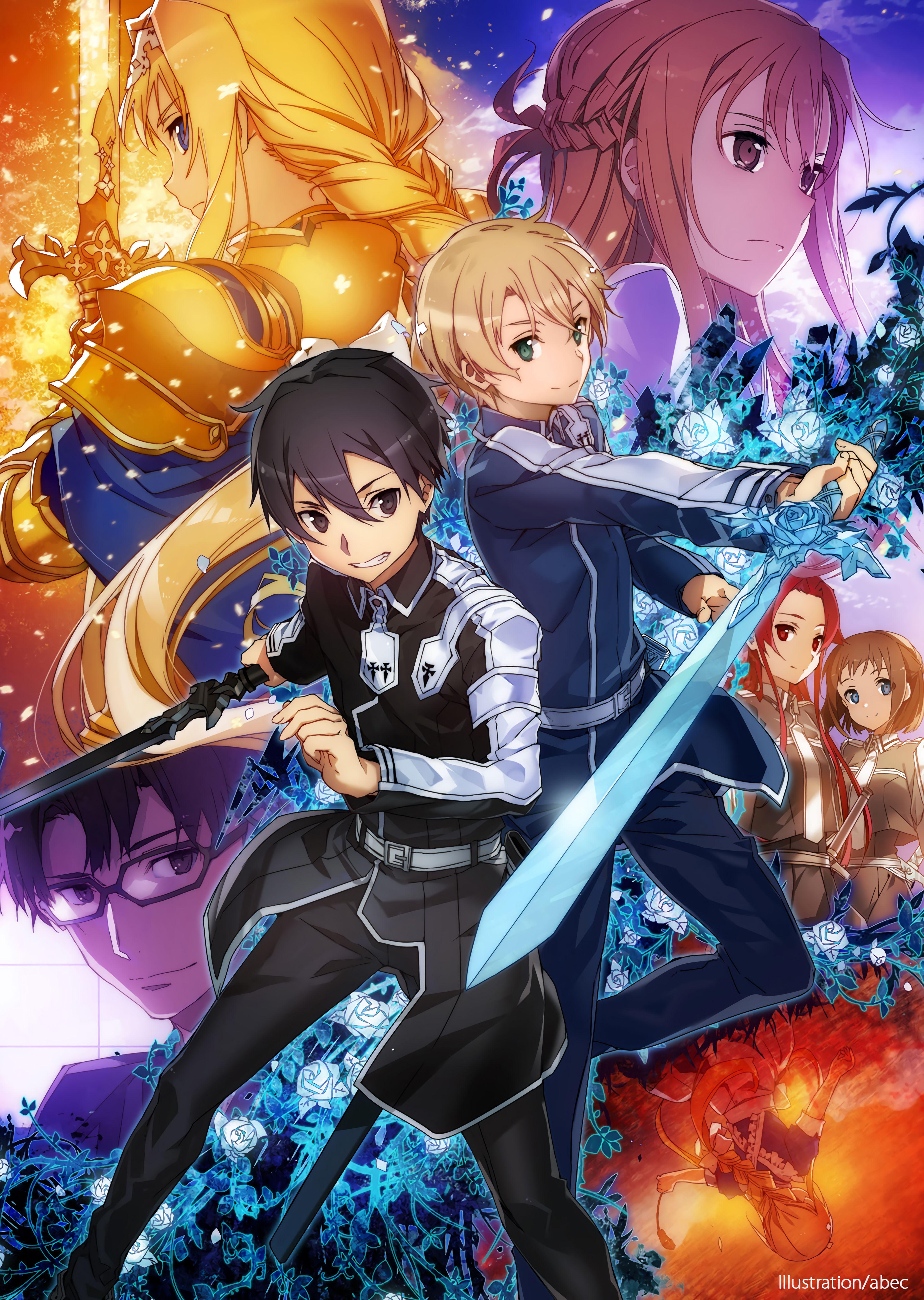 3840x5400 Sword Art Online: Alicization Anime Image Board