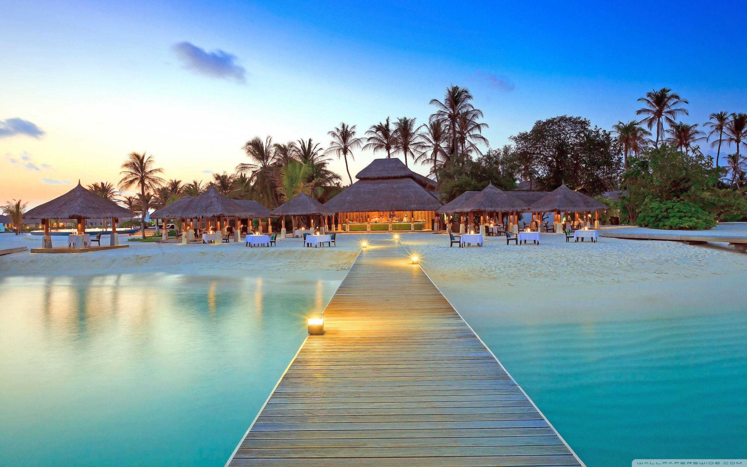 2560x1600 Maldive Islands Resort ❤ Hình nền máy tính để bàn 4K HD cho TV 4K Ultra HD