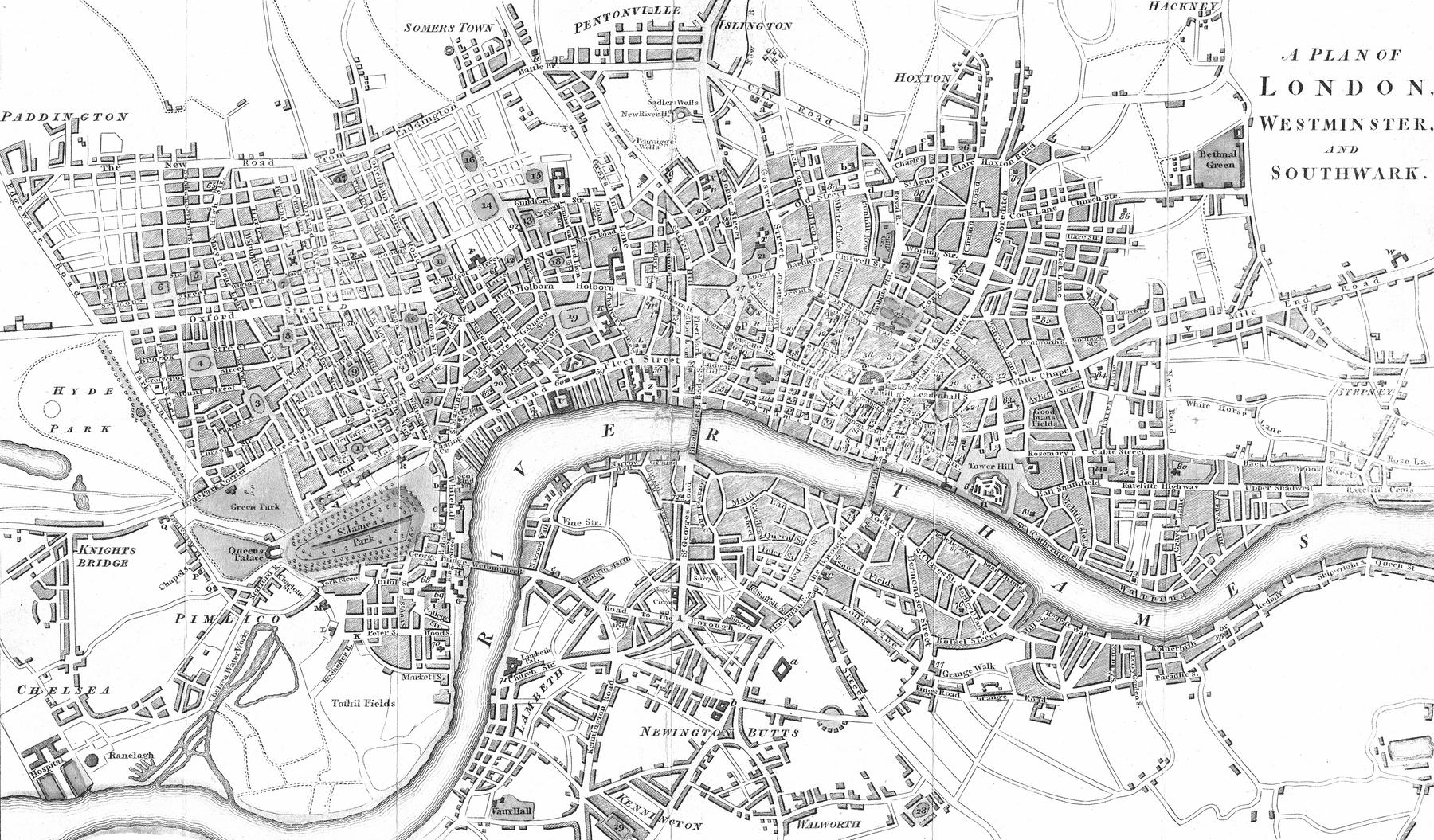 1800x1055 Buy London Map wallpaper US shipping at