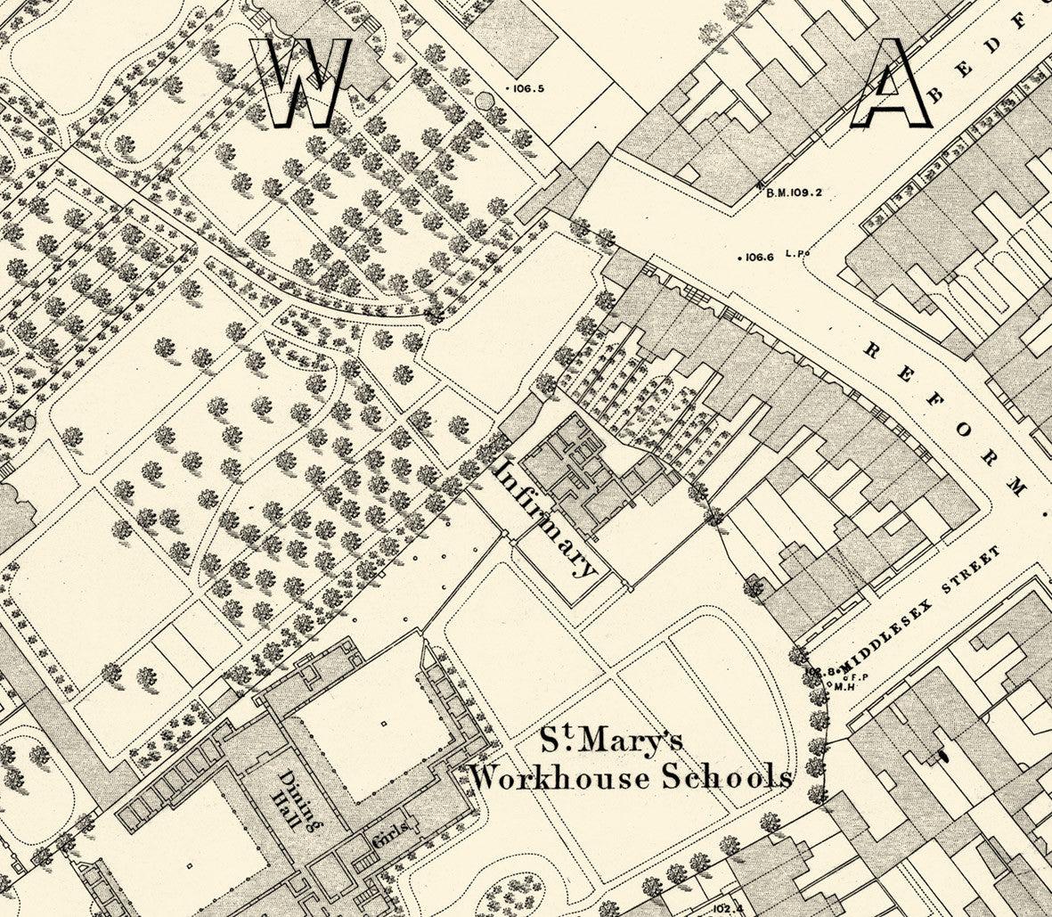 1181x1029 Map Wallpaper Ordnance Survey London Plans from Love Maps On