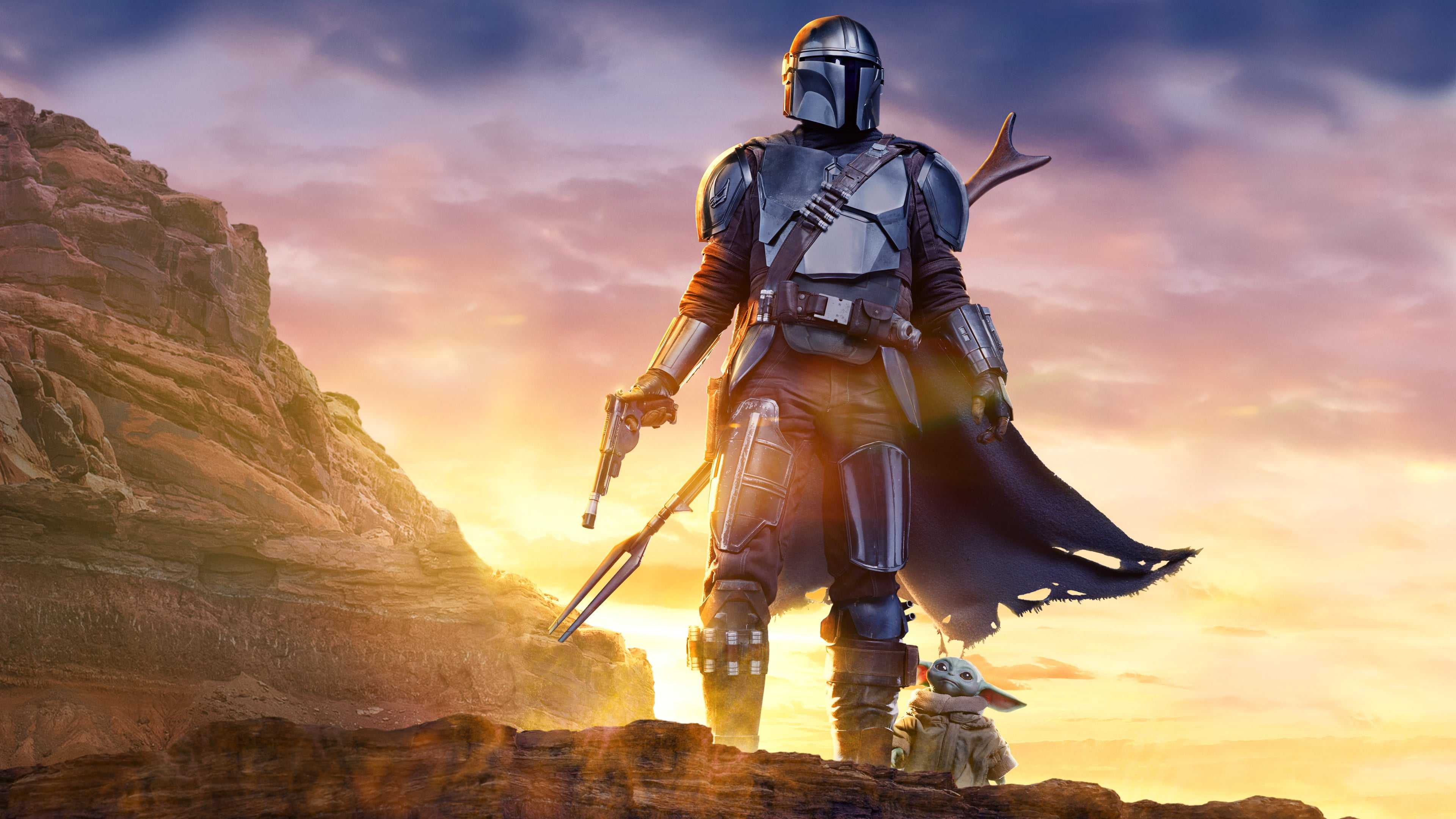 3840x2160 Mandalorian HD Desktop Wallpaper