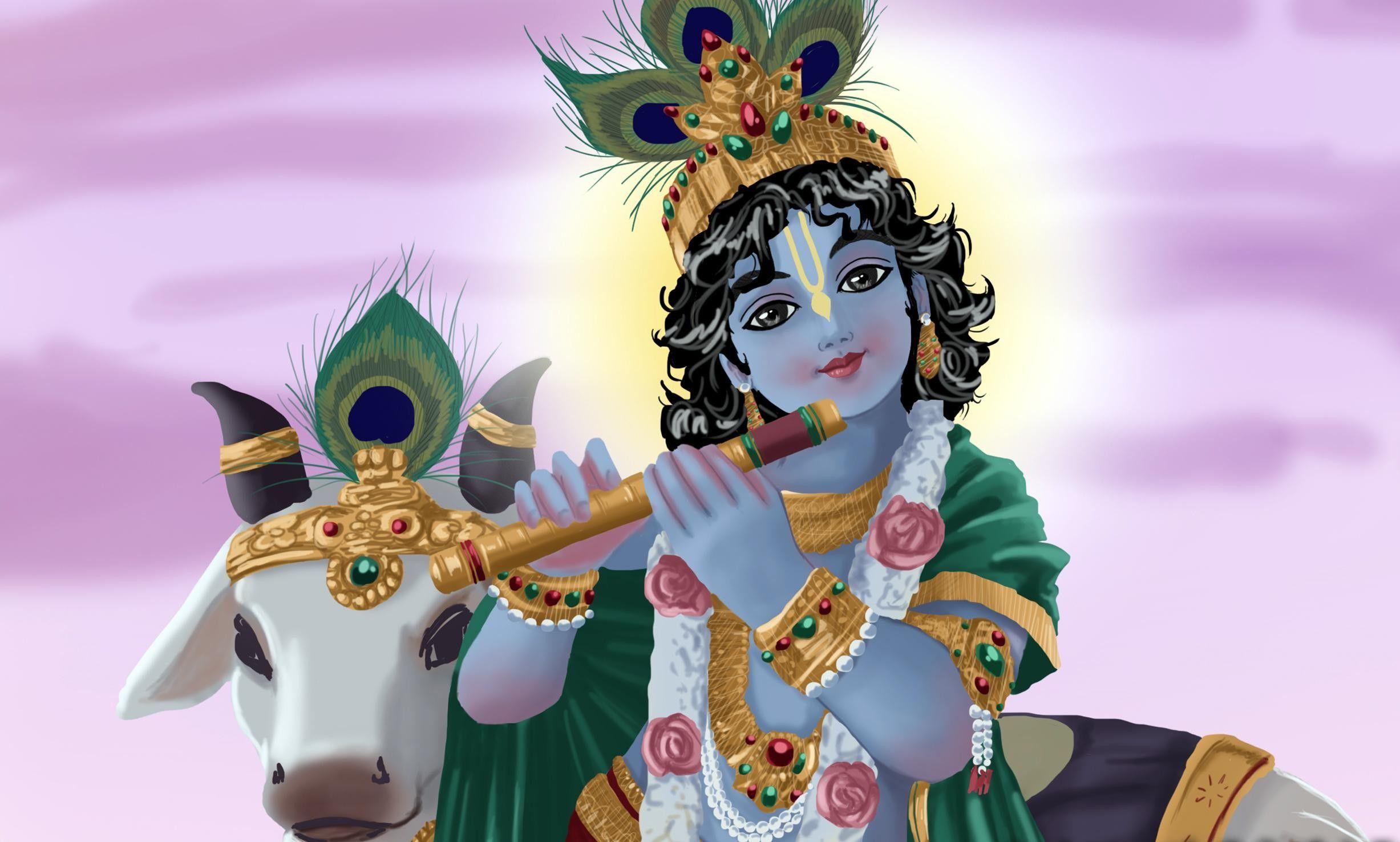 Cute Krishna HD Wallpapers - Top Free Cute Krishna HD Backgrounds -  WallpaperAccess