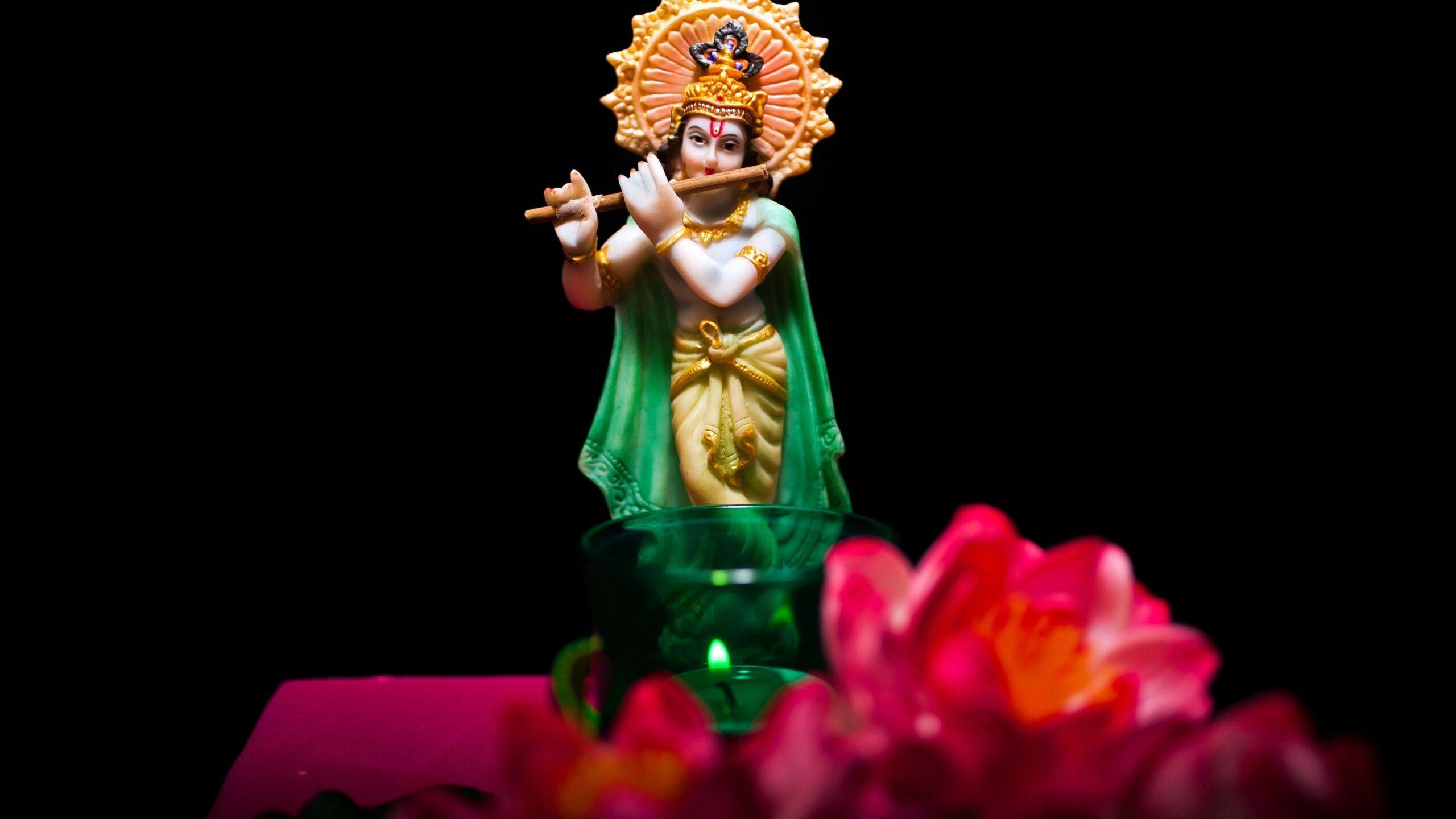 2560x1440 Krishna Wallpaper For Desktop Wallpaper Download Full HD