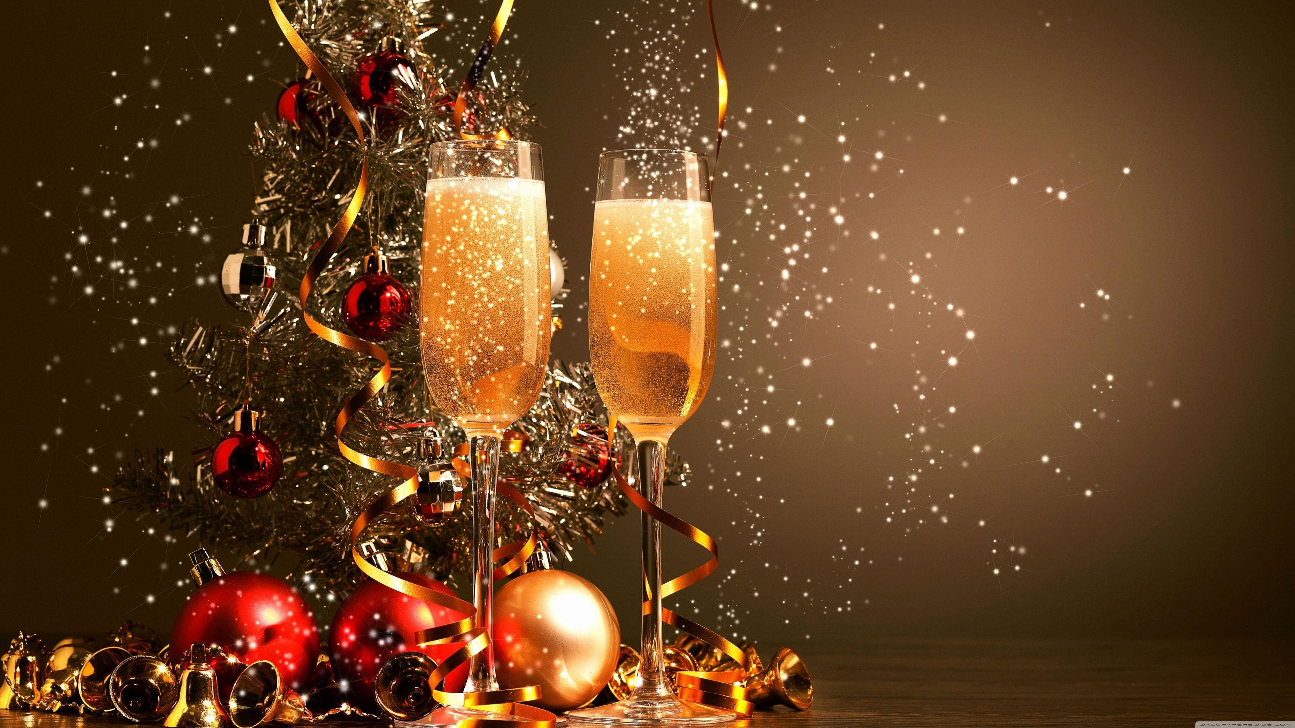 5120x2880 Merry Christmas and Happy New Year 2015 ❤ 4K HD Desktop Wallpaper