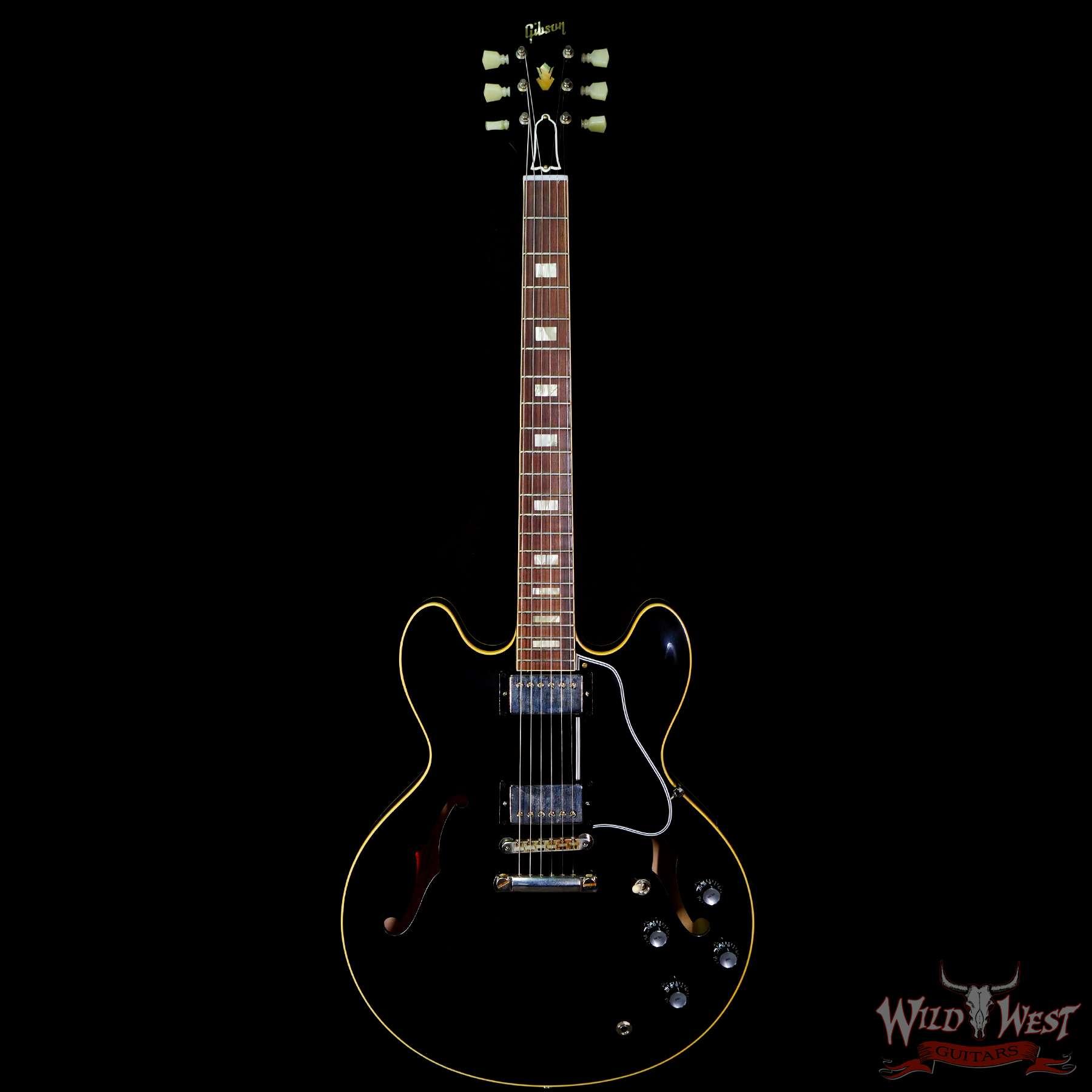 1800x1800 Gibson Custom Shop 1964 ES 335 Reissue VOS Ebony West Guitars