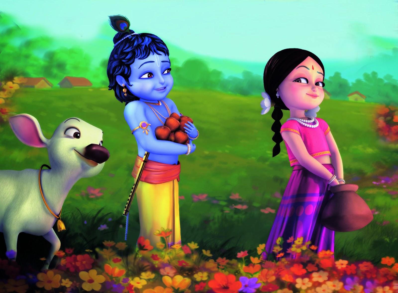 1600x1178 Bal Gopal Krishna Beautiful Good Morning Quotes Wallpaper