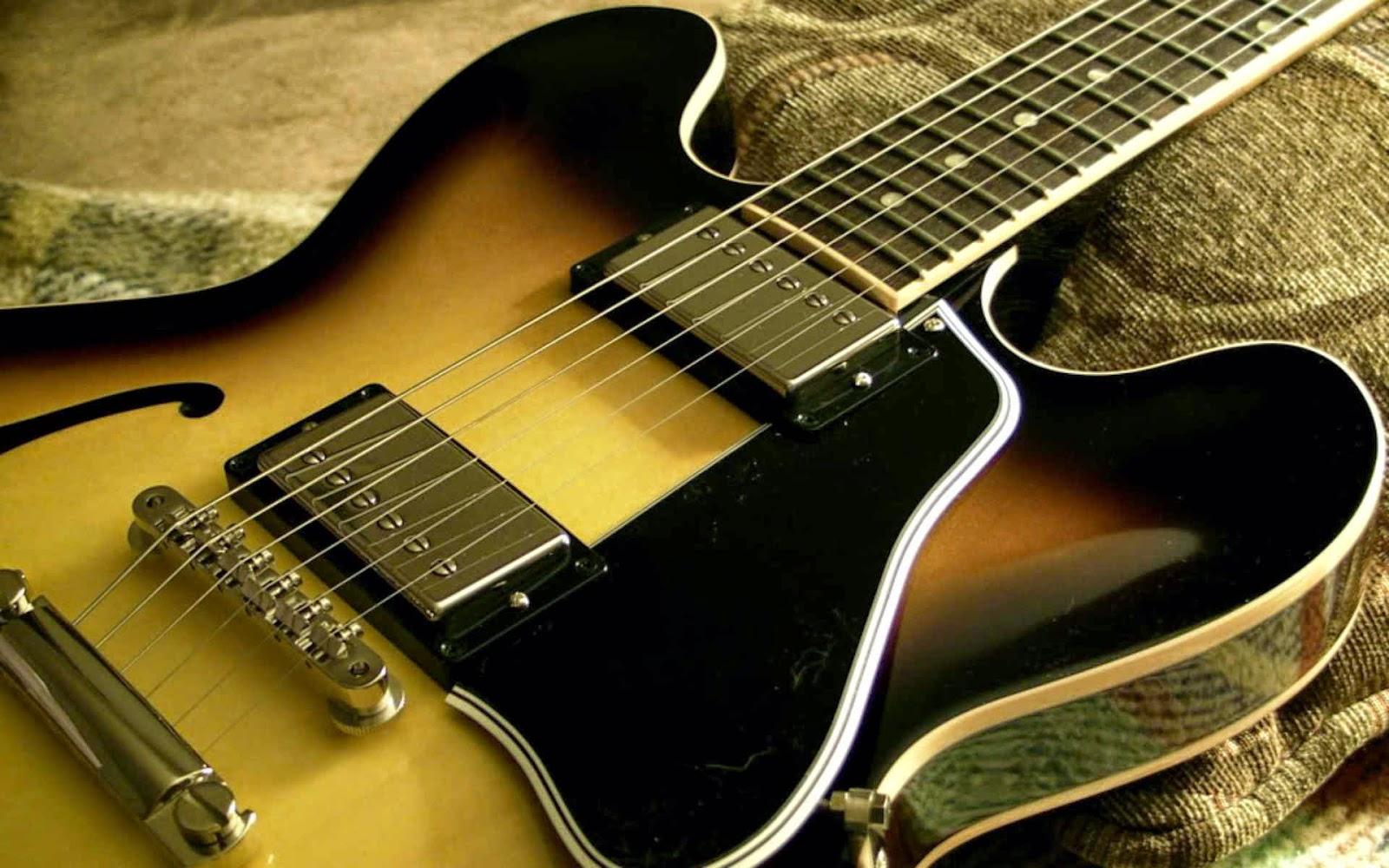 1600x1000 Guitar Wallpaper HD Es 335 Background