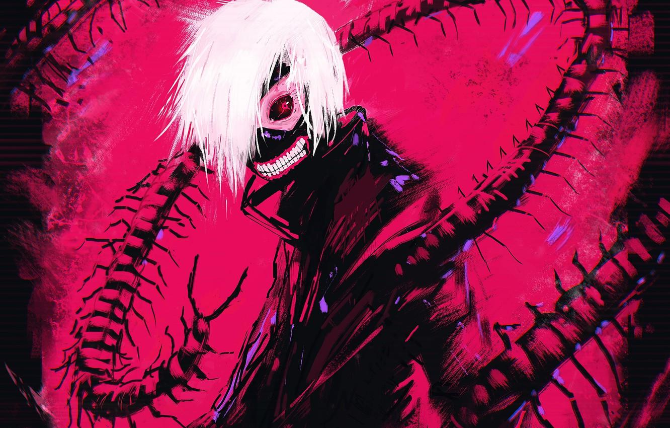 1332x850 Wallpaper anime, guy, art, Tokyo Ghoul, Ken Kanek, Smell Sasaki image for desktop, section сэйнэн