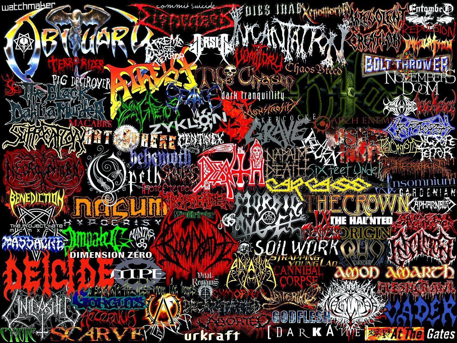 1600x1200 Death Metal Wallpaper