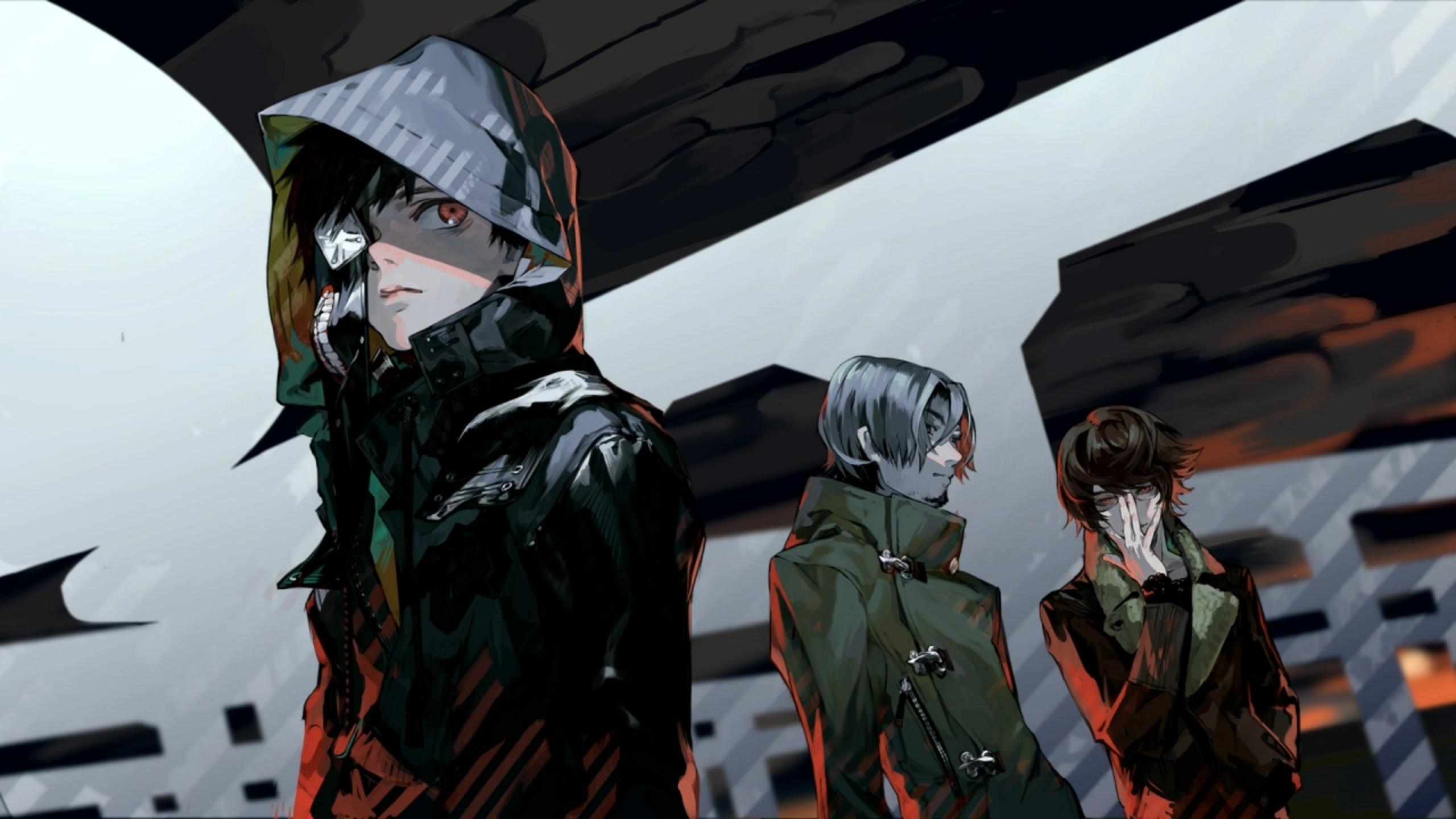 2560x1440 tokyo ghoul, kaneki ken, guys Wallpaper, HD Anime 4K Wallpaper, Image, Photo and Background
