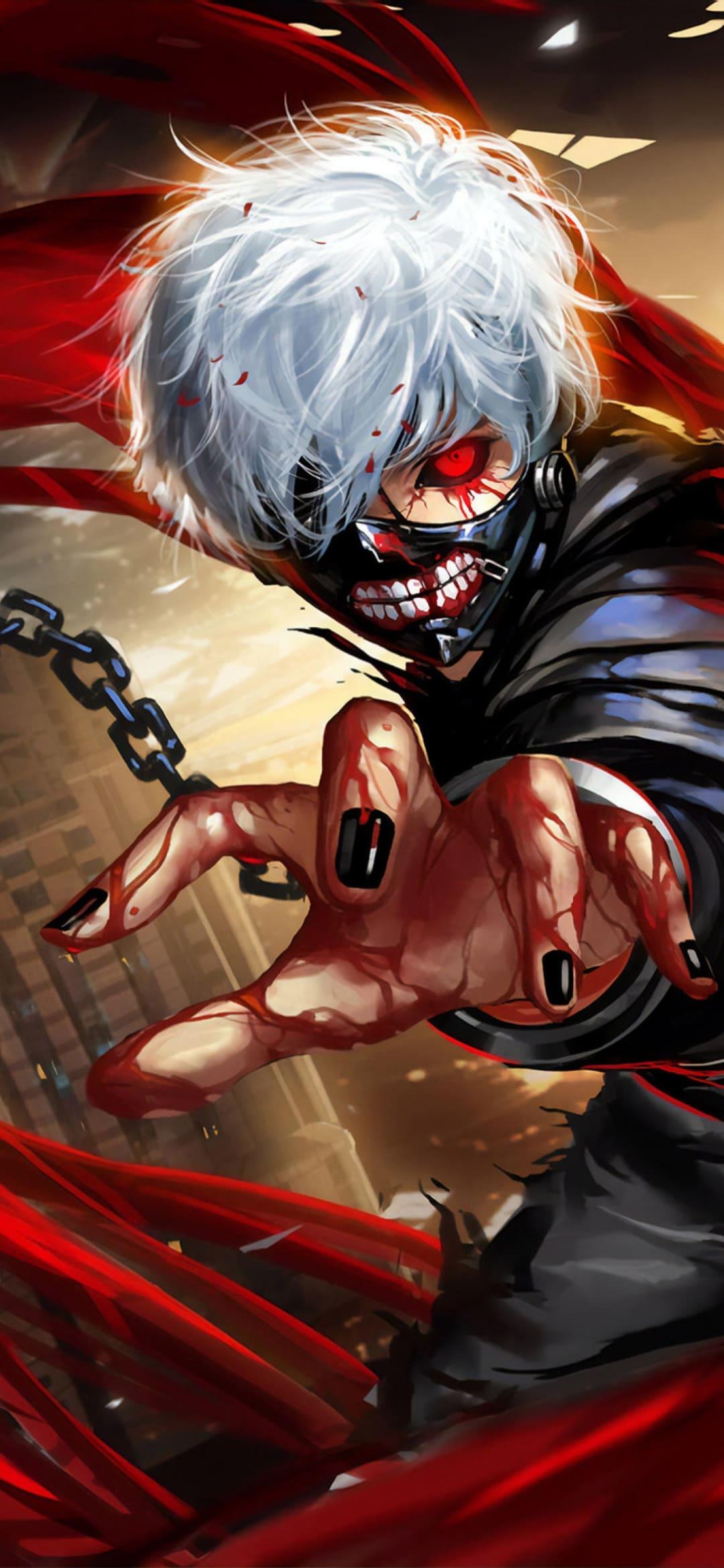 1080x2340 Tokyo Ghoul Wallpaper:k Tokyo Ghoul Background [ 65 + HD ]