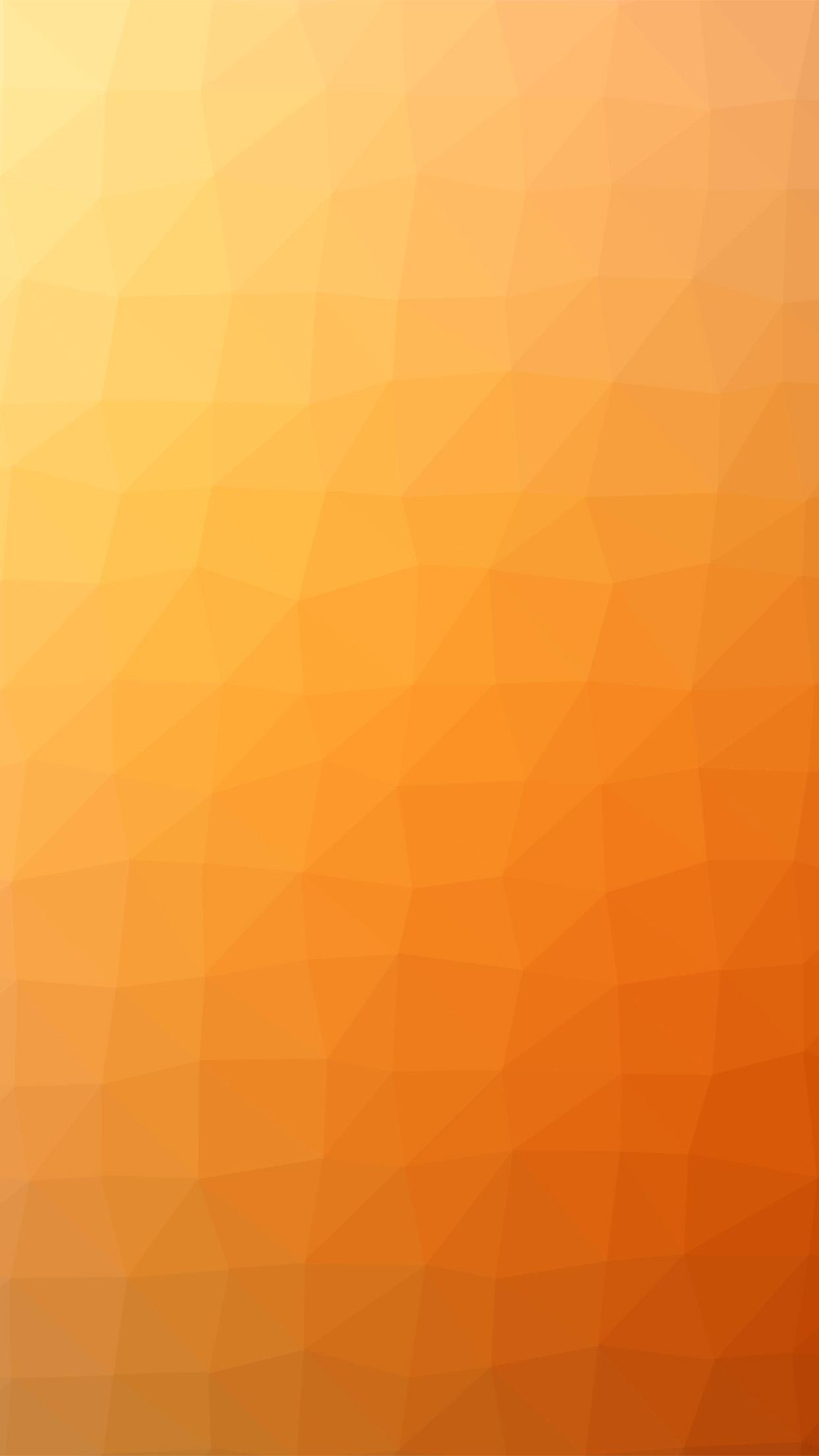 1242x2208 Orange Polygon Art Abstract Pattern Android wallpaper HD wallpaper