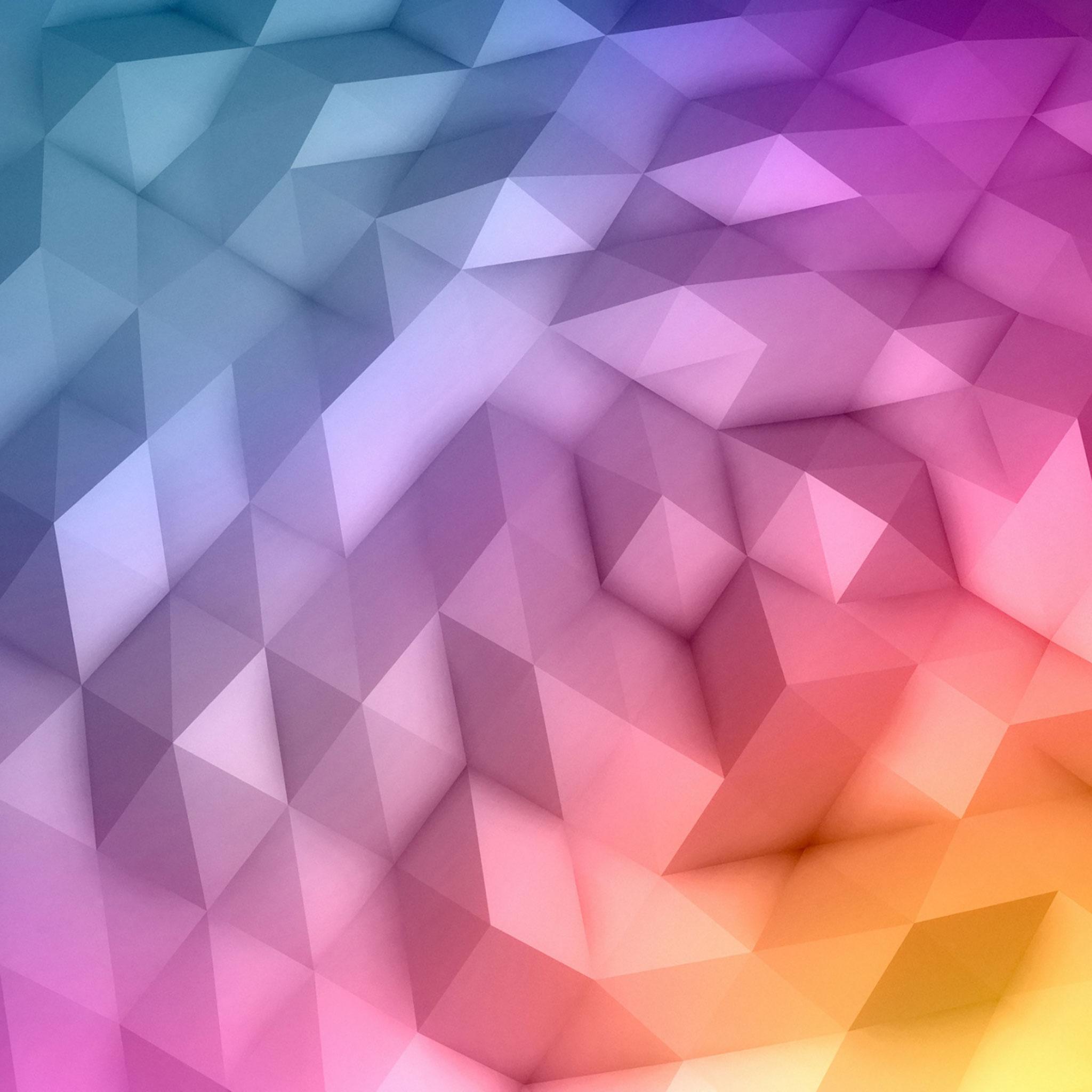 2048x2048 Polygon iPad Wallpaper