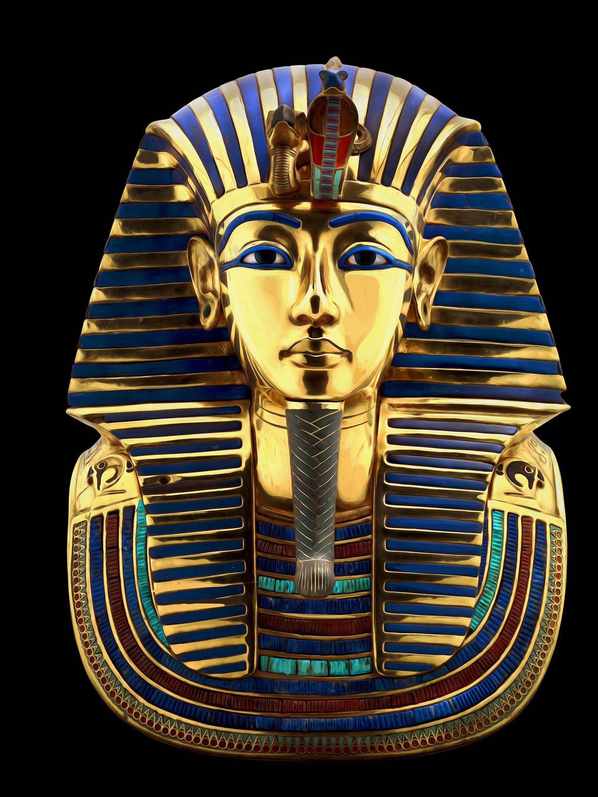 2025x2700 Golden Pharaoh Wallpaper