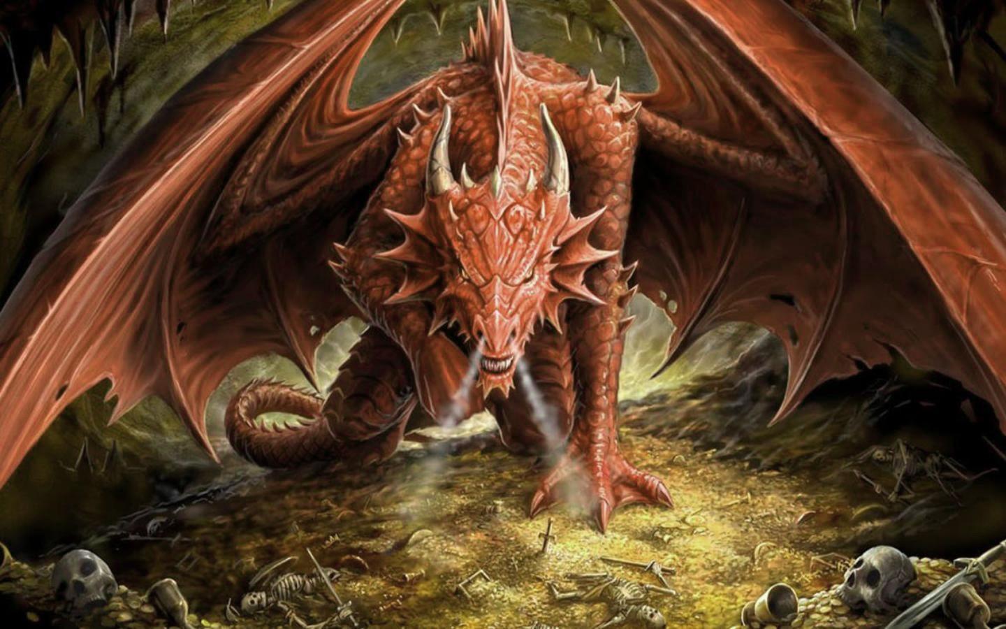 1440x900 Dragons of Middle Earth (LOTR)