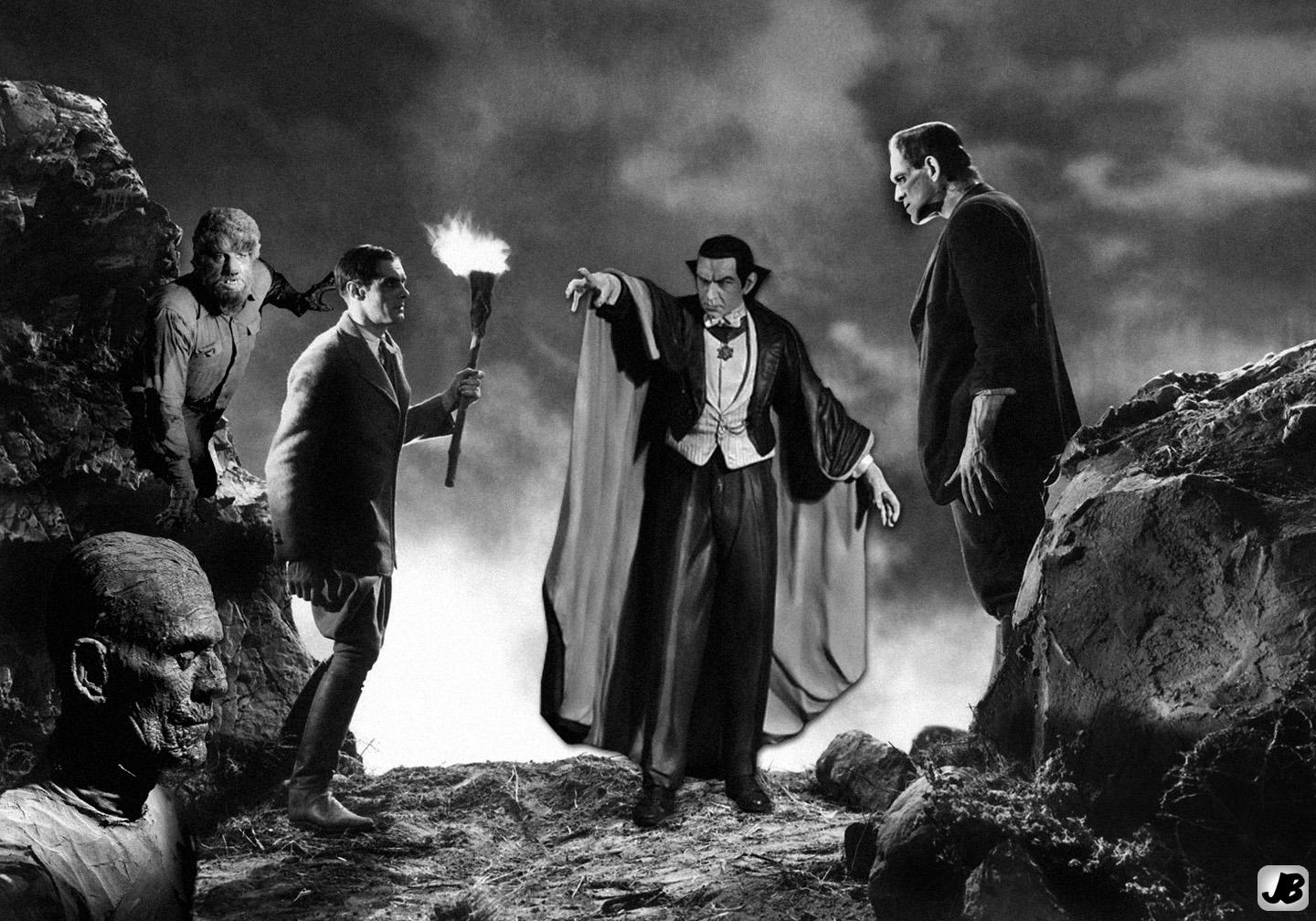 1440x1008 Classic Monsters Wallpaper Monsters Wallpaper Art