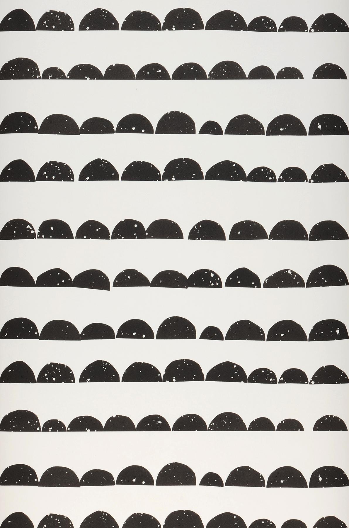 1191x1800 Wallpaper Half Moon black