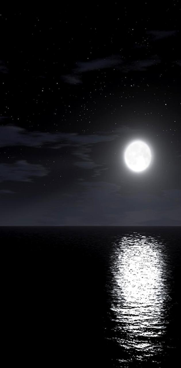 630x1280 Black Moon wallpaper