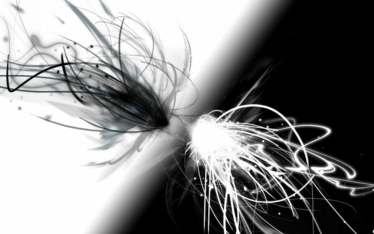1440x900 Black and White Abstract Wallpaper: HD, 4K, 5K for PC and Mobile. Download free image for iPhone, Android