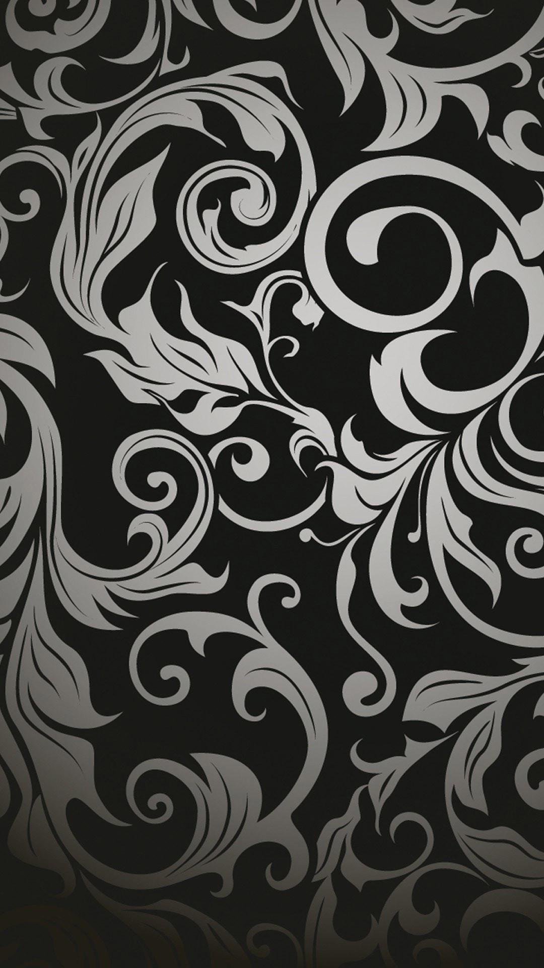 1080x1920 Black and White Abstract