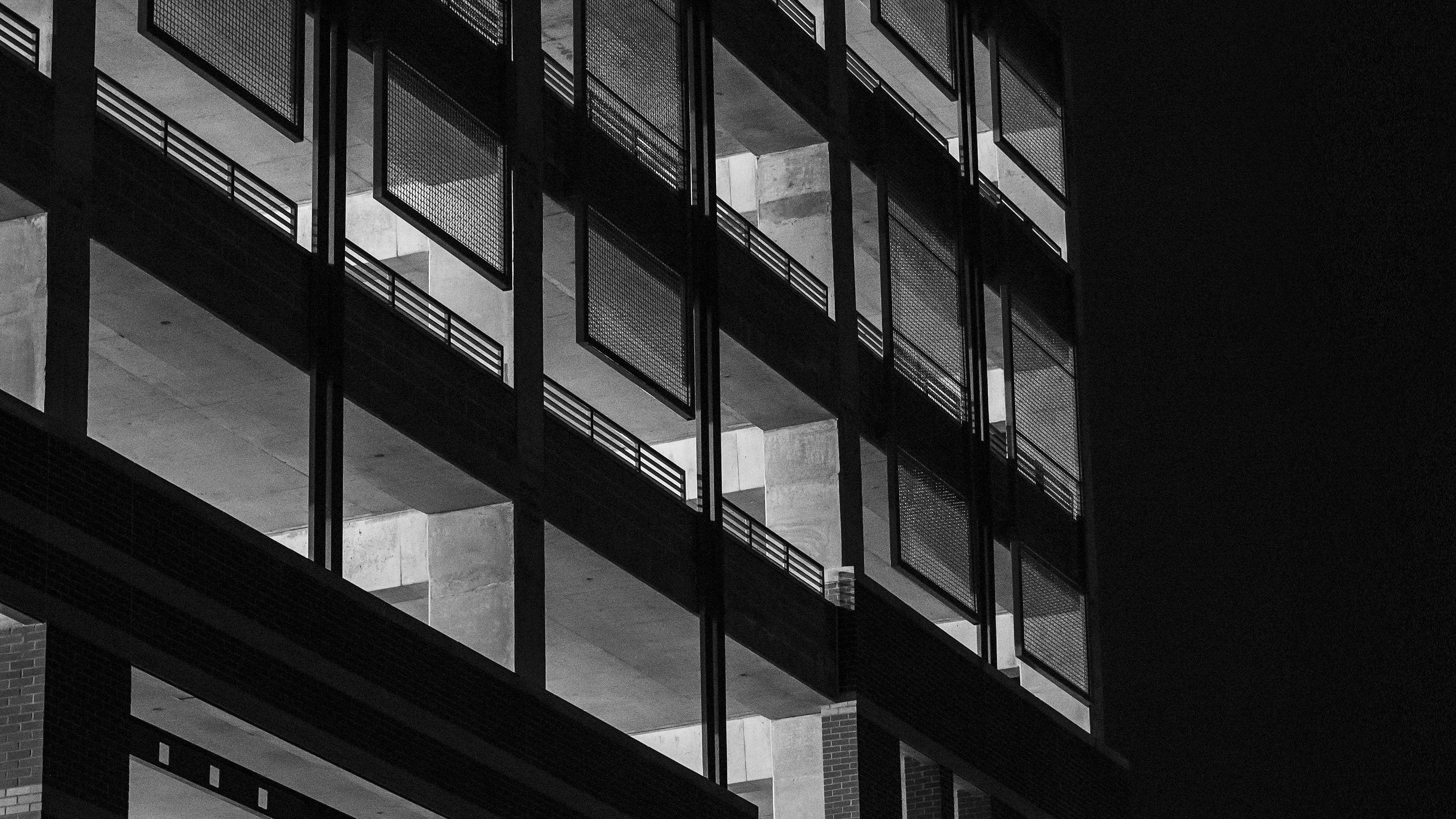 3840x2160 Black and White 4K Wallpaper High Quality