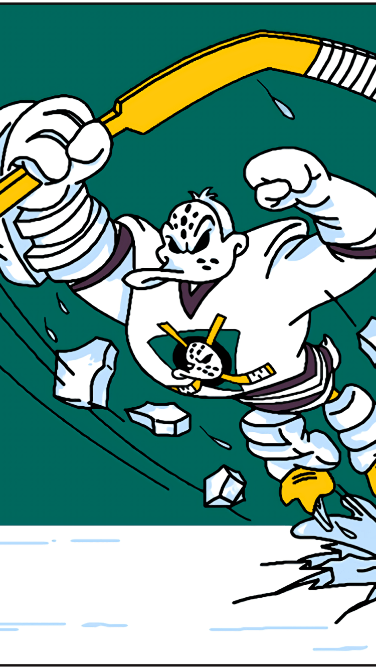 750x1334 Anaheim Mighty Ducks Wallpaper iPhone