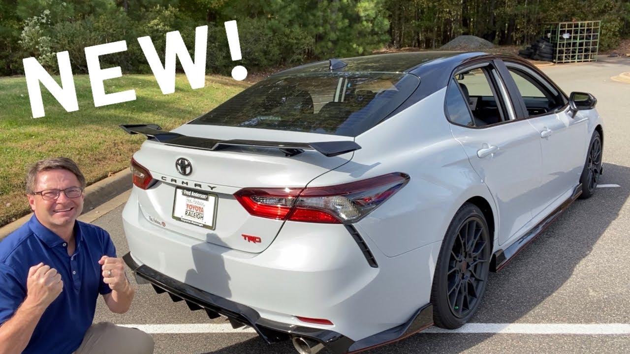 1280x720 New Color for 2021 Toyota Camry TRD: THIS is a Camry?????