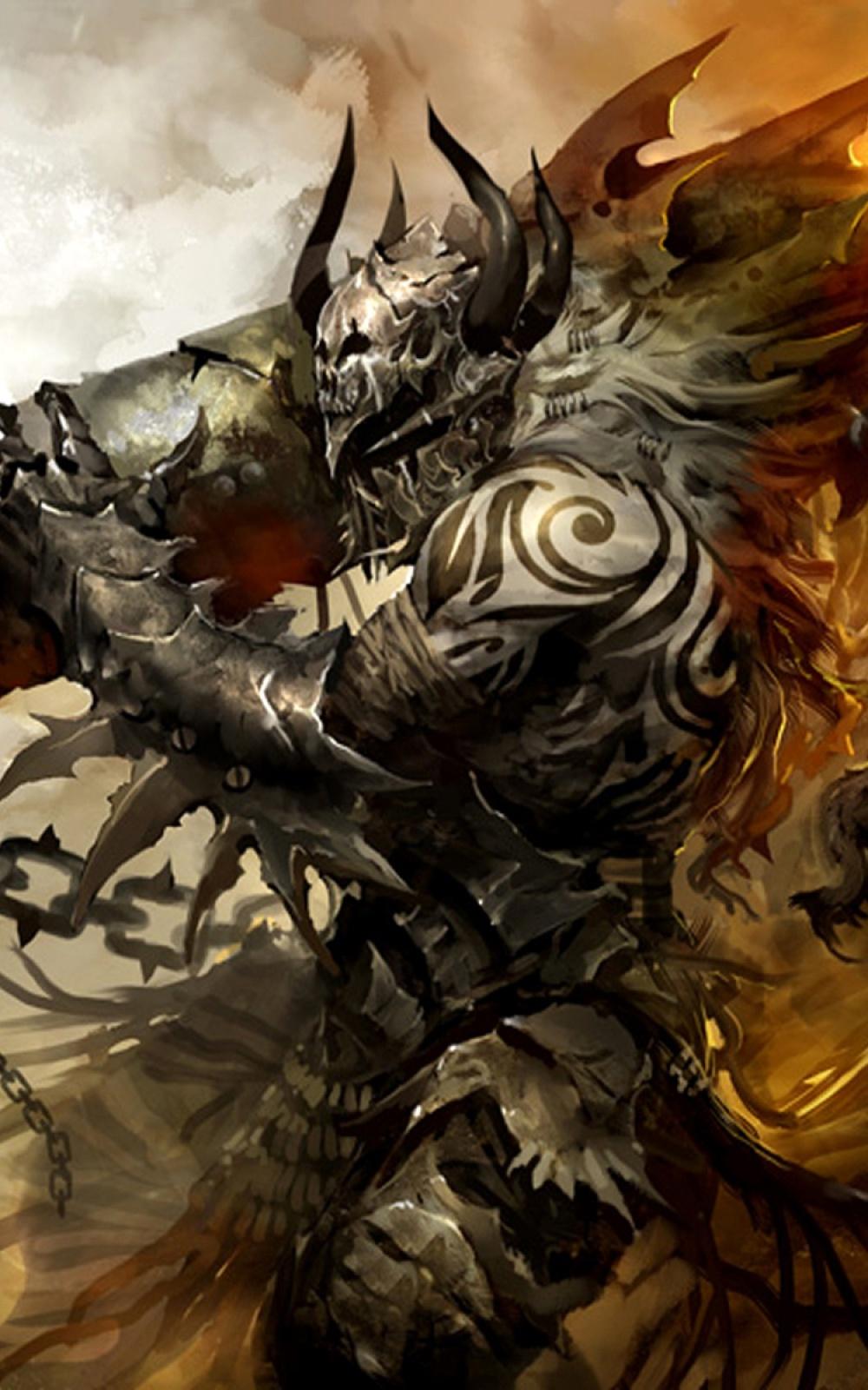 1000x1600 Demon Cannon Mobile Wallpaper