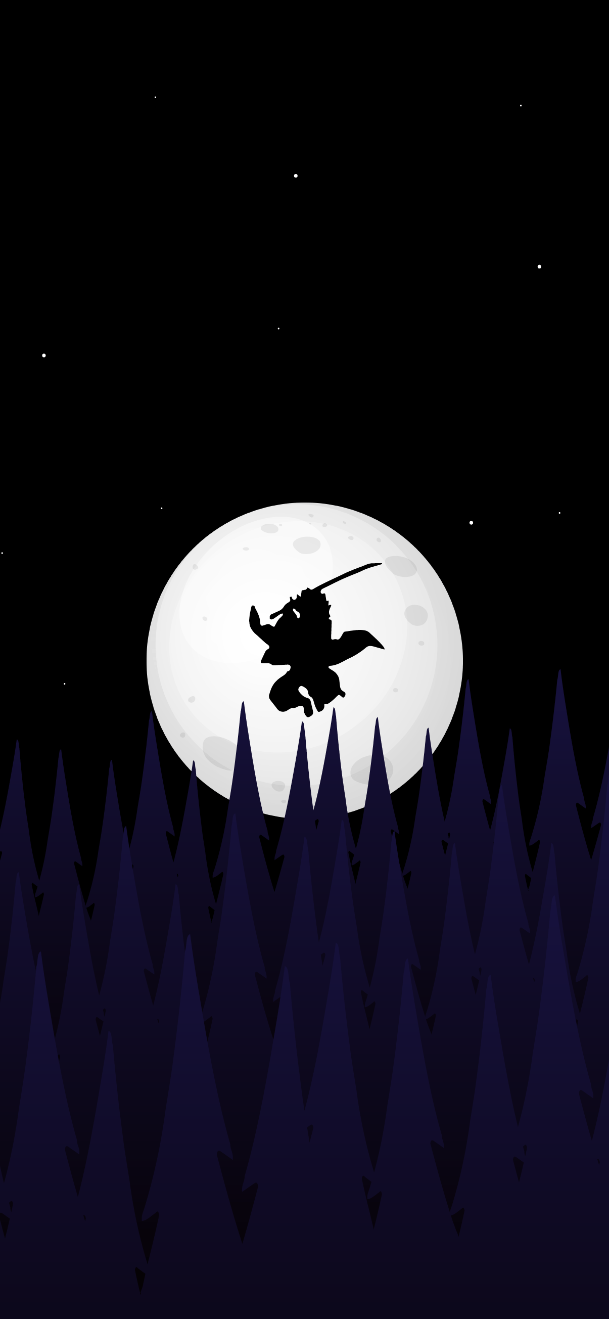 1205x2609 4k Demon Slayer Phone Wallpaper