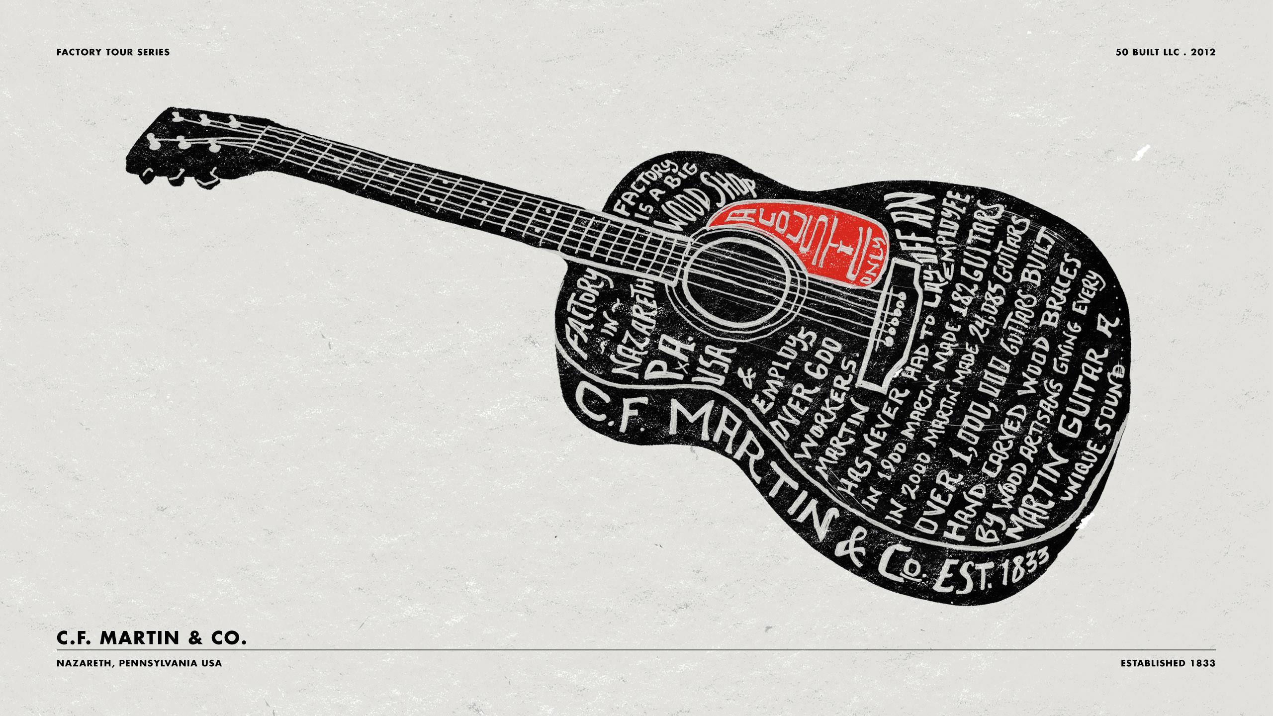 2560x1440 Acoustic Guitar Wallpaper HD