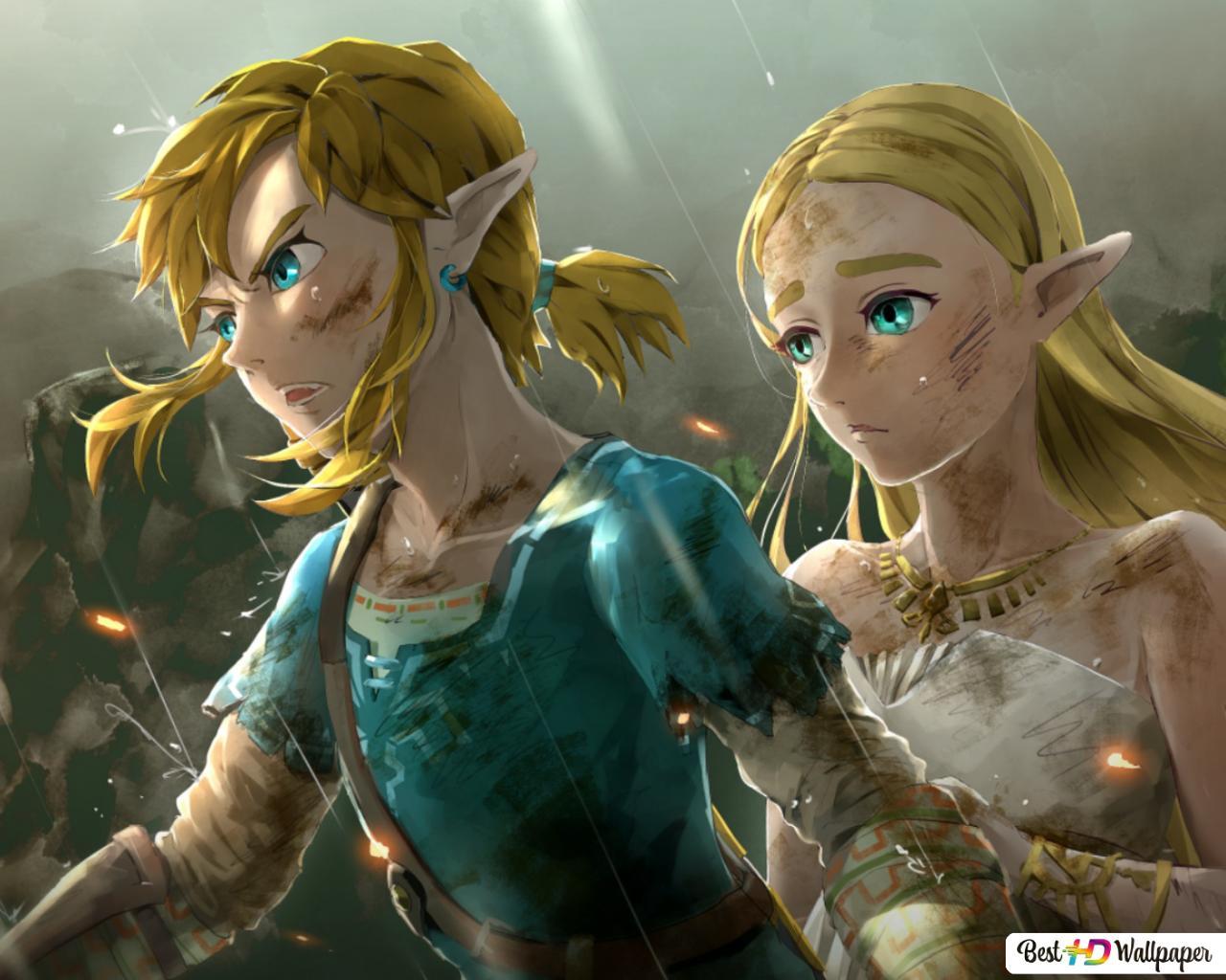 1280x1024 The Legend of Zelda Breath of the Wild & Zelda HD wallpaper download