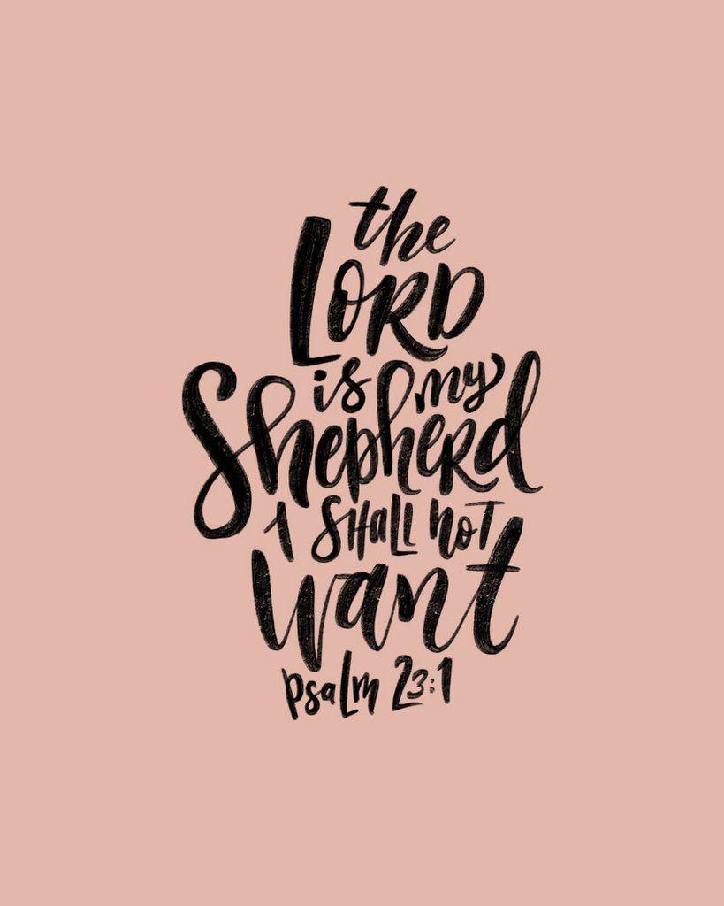 819x1024 Psalm 23 1 Phone