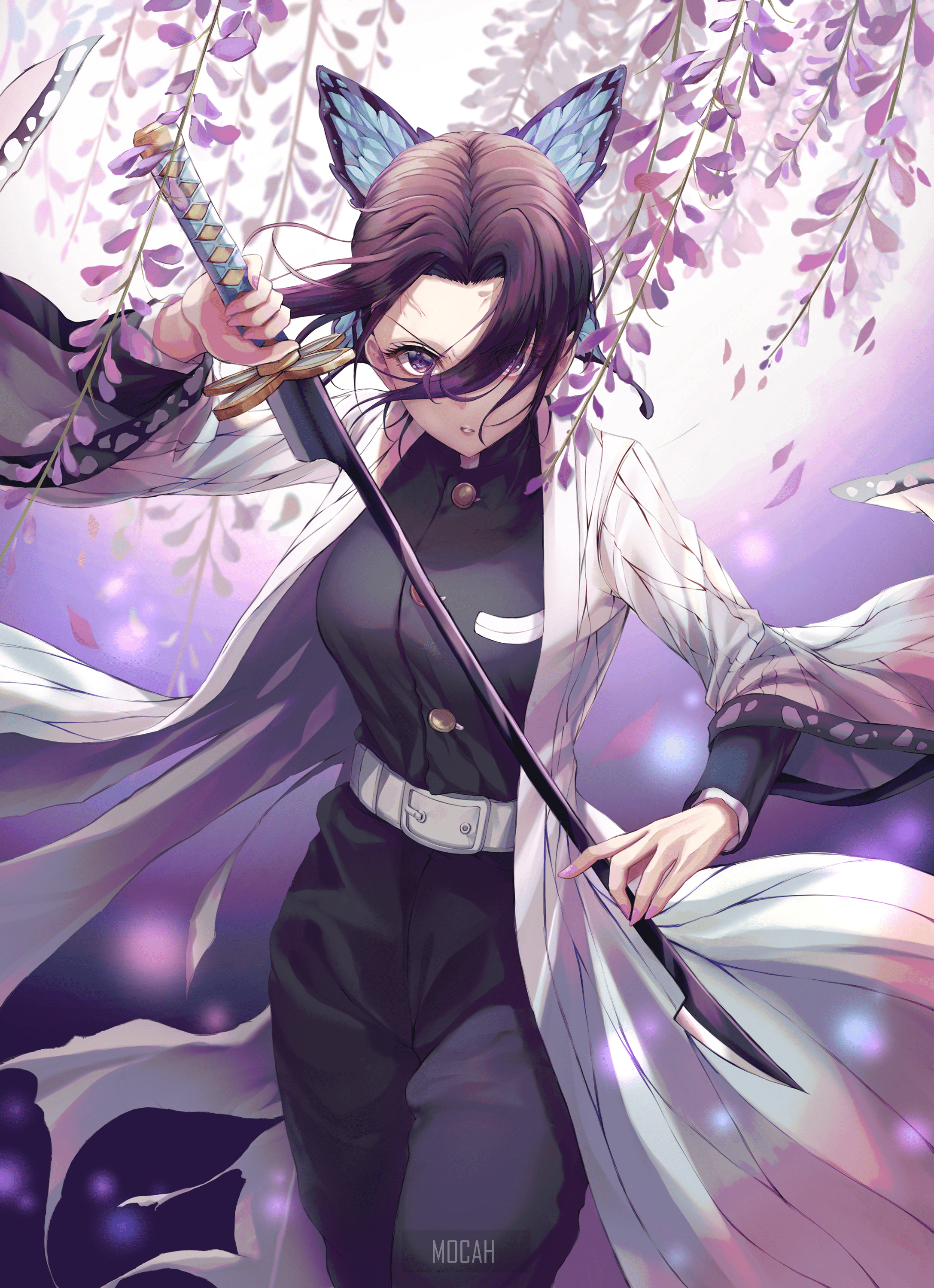 2175x3000 Anime Twin Sword Wallpaper
