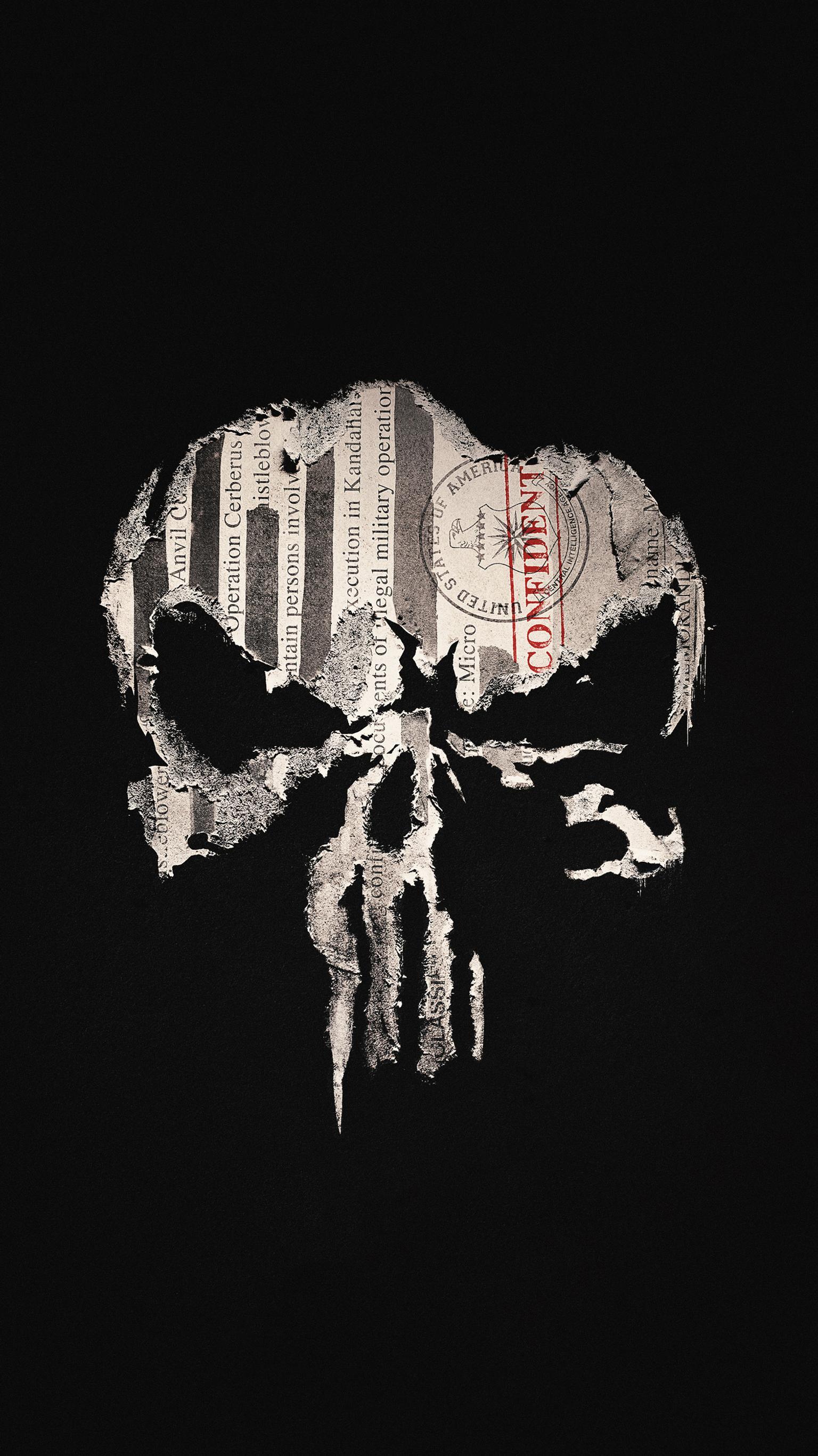 1536x2732 Marvel's The Punisher Phone Wallpaper