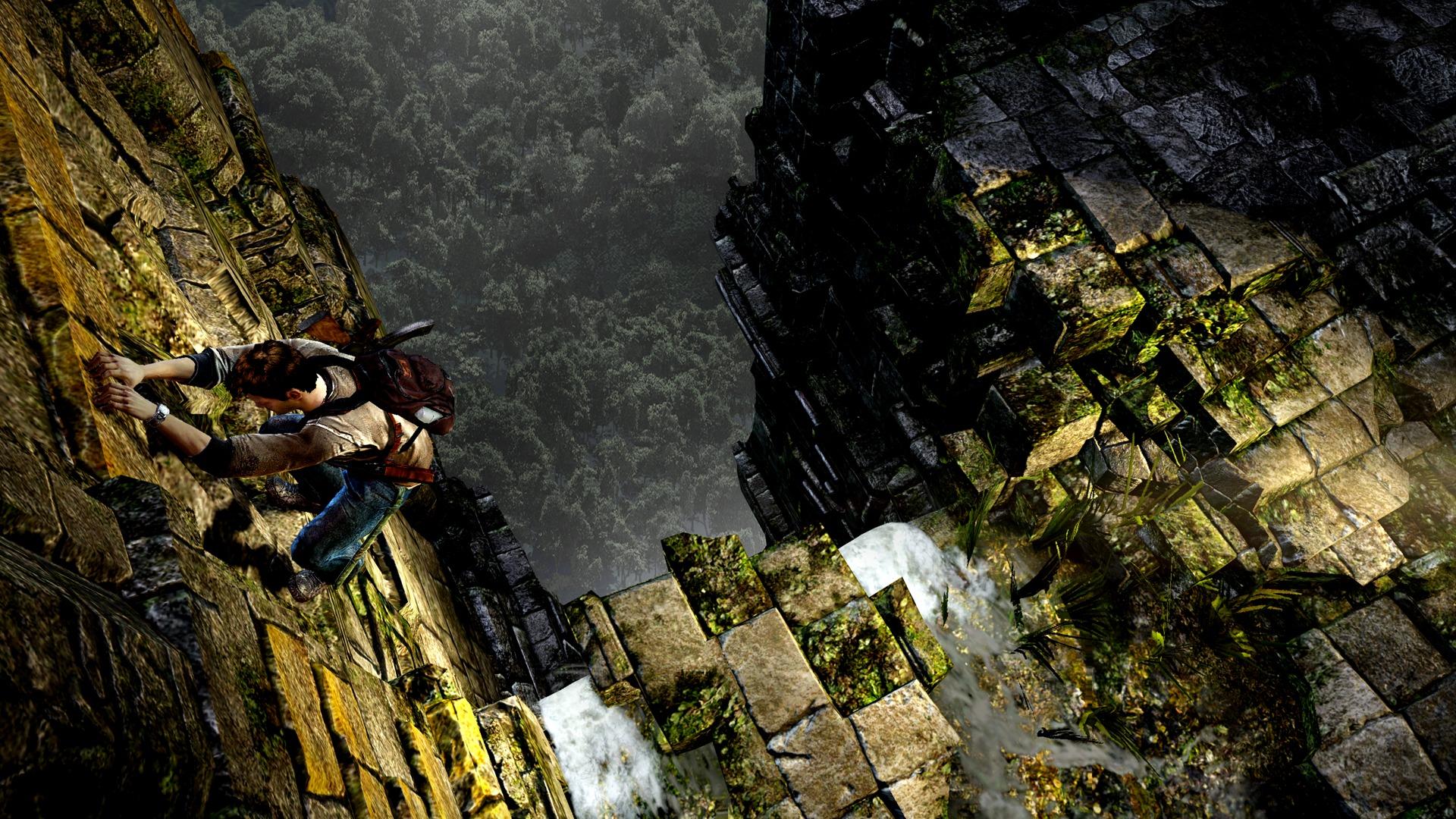 Галерея фотографий игры. Uncharted Golden Abyss. Uncharted Golden Abyss PS Vita. Uncharted Золотая бездна статуи. Uncharted: Golden Abyss (2011).