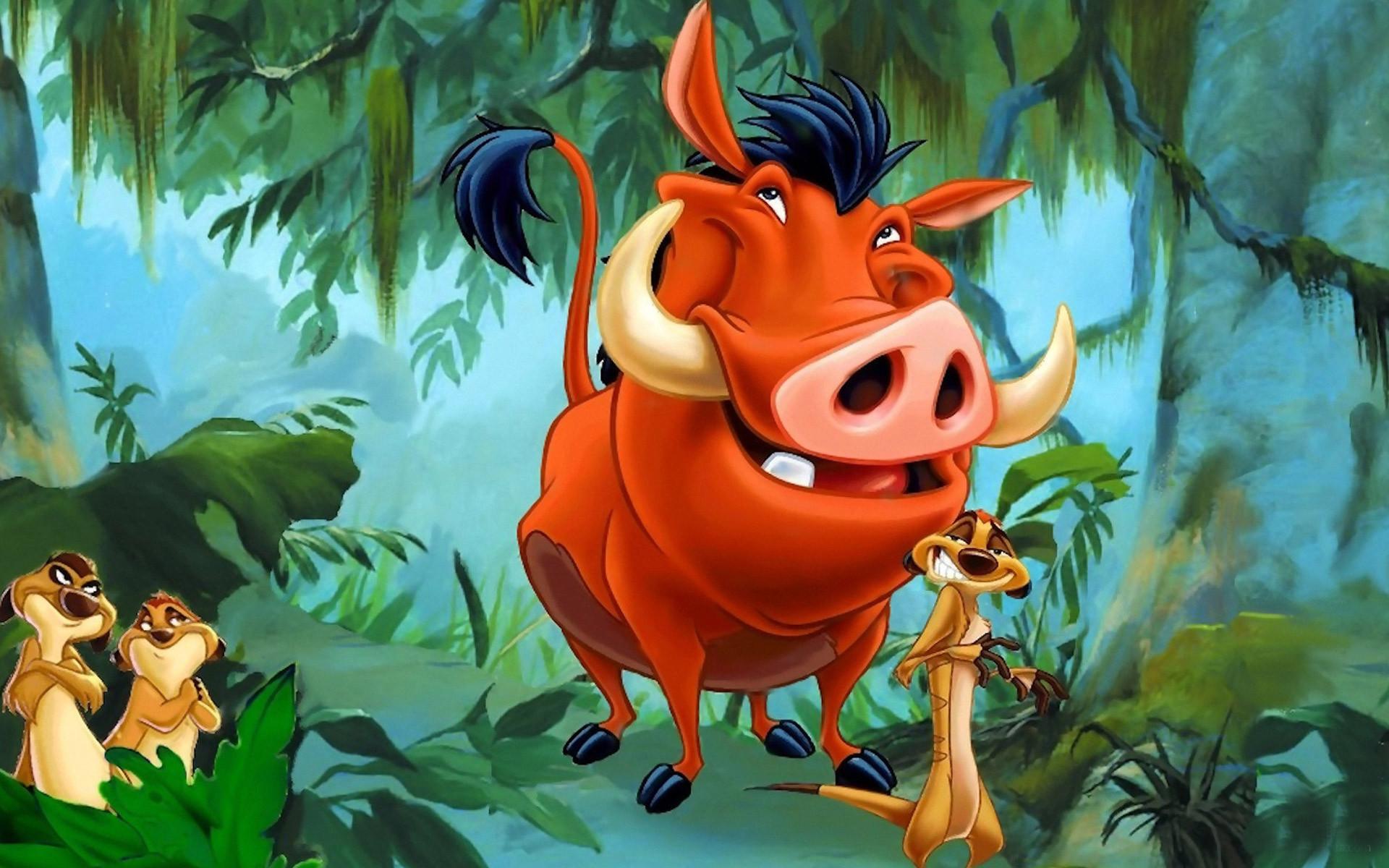 1920x1200 Download Best Timon And Pumbaa Cute Cartoon HD Wallpaper & Image Free