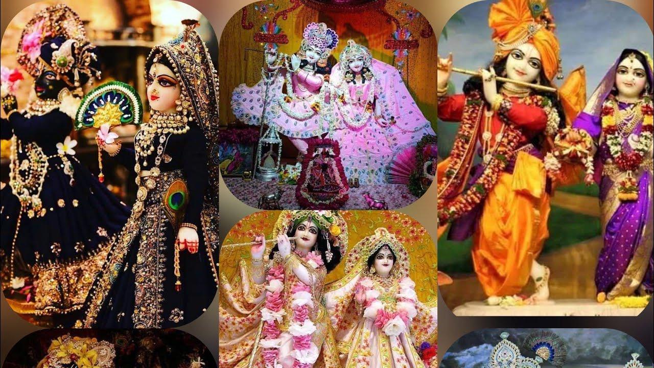 1280x720 Beautiful Radha Krishna image picture Photo.. Iskcon Temple Radha Krishna.. Lord Radha Krishna