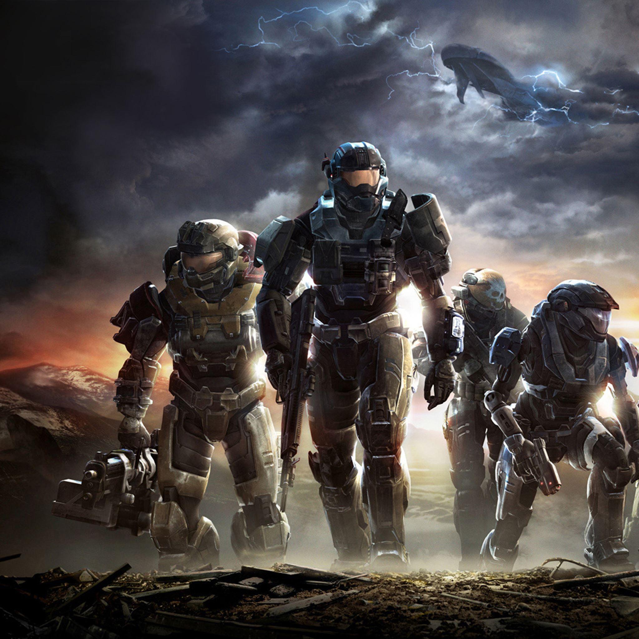 2048x2048 Halo Reach iPad Air Wallpaper Free Download