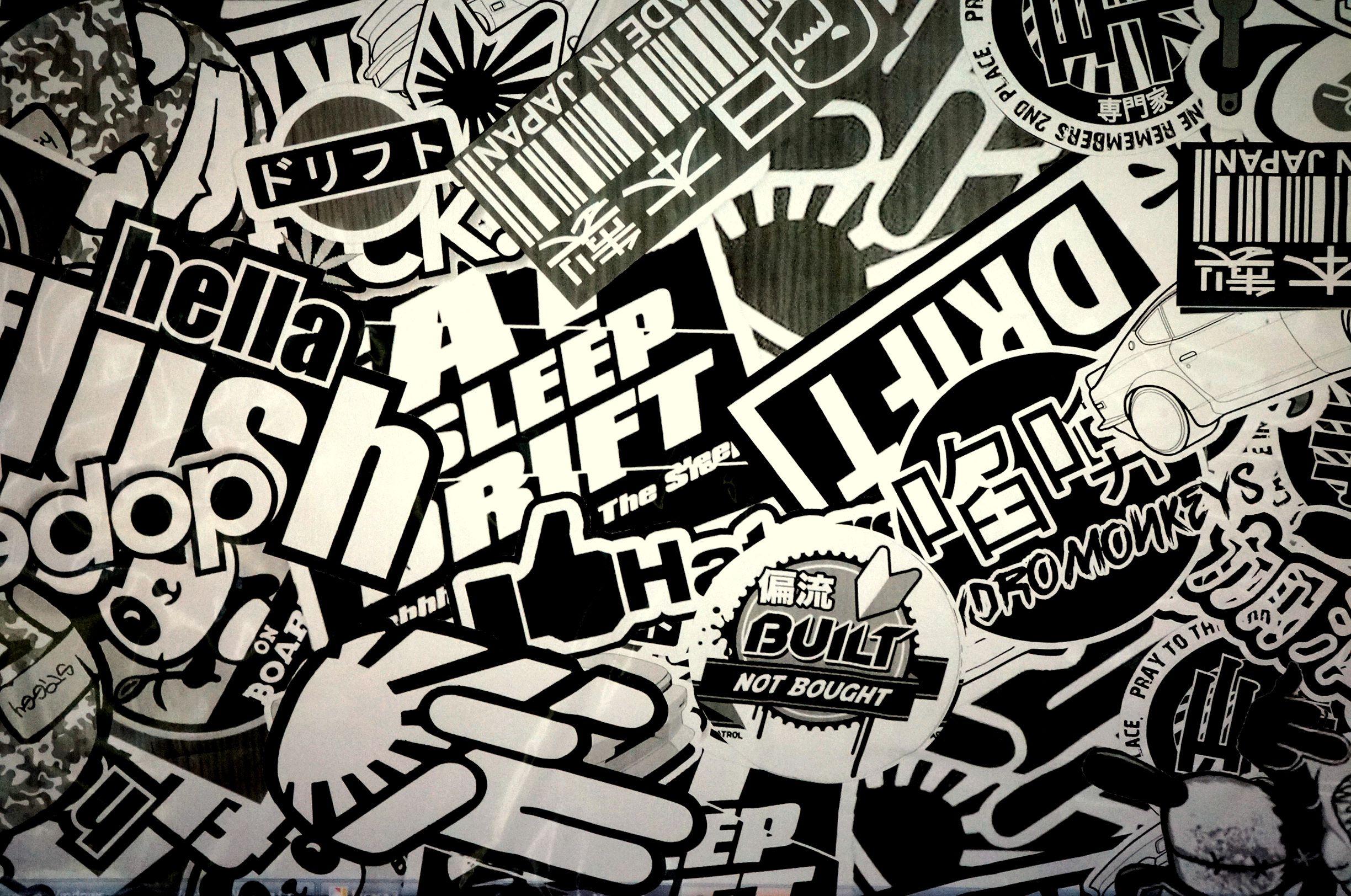 2448x1624 Stickerbomb Wallpaper