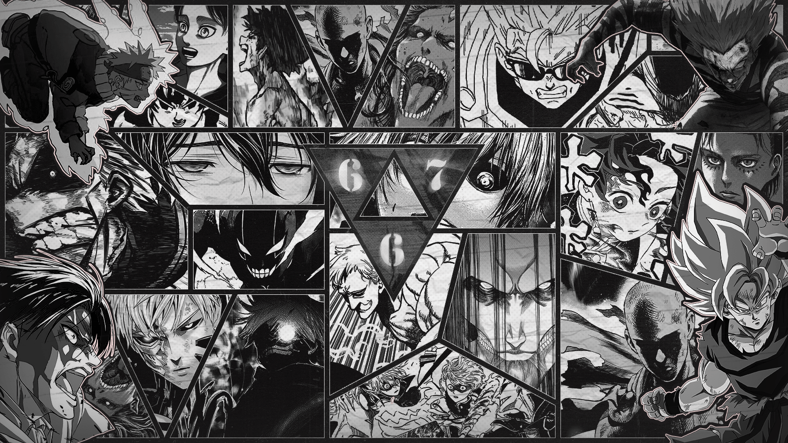 1600x900 Manga Anime Games Naruto Anime Uzumaki Naruto Shingeki No Kyojin Eren Jeager Nanatsu No Taizai Melio Wallpaper:1600x900