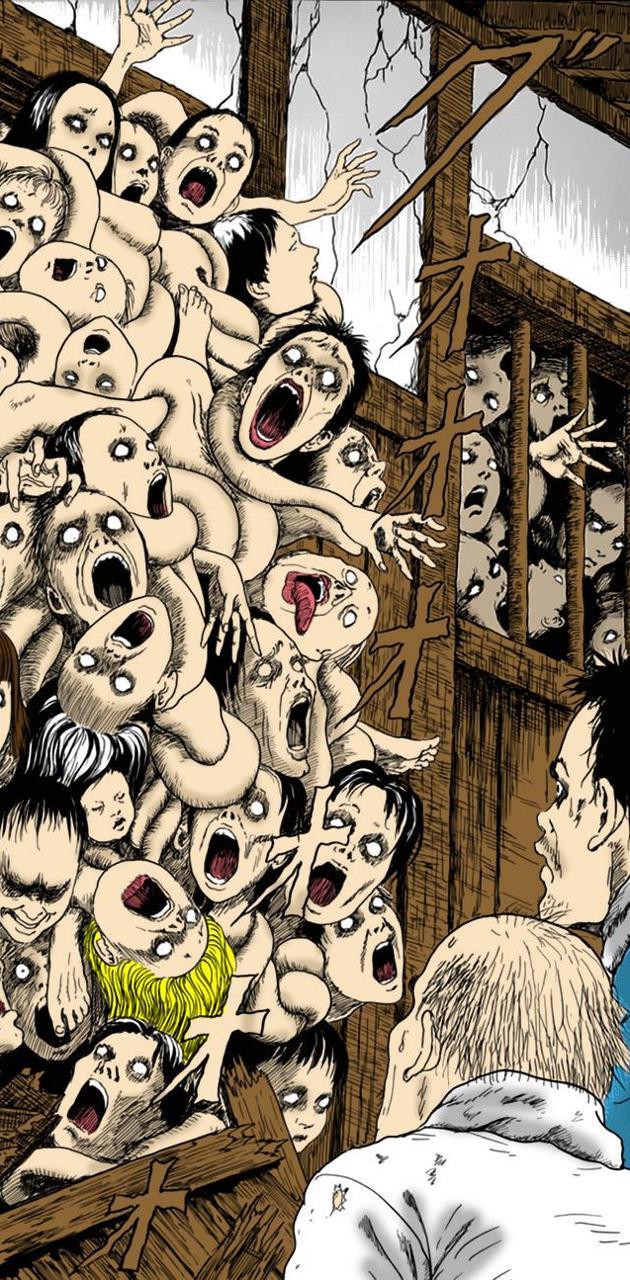 630x1280 Junji Ito Collection Wallpaper