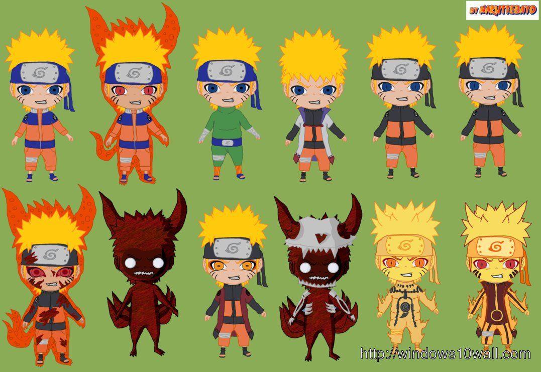 1077x741 Cute Baby Naruto Wallpaper