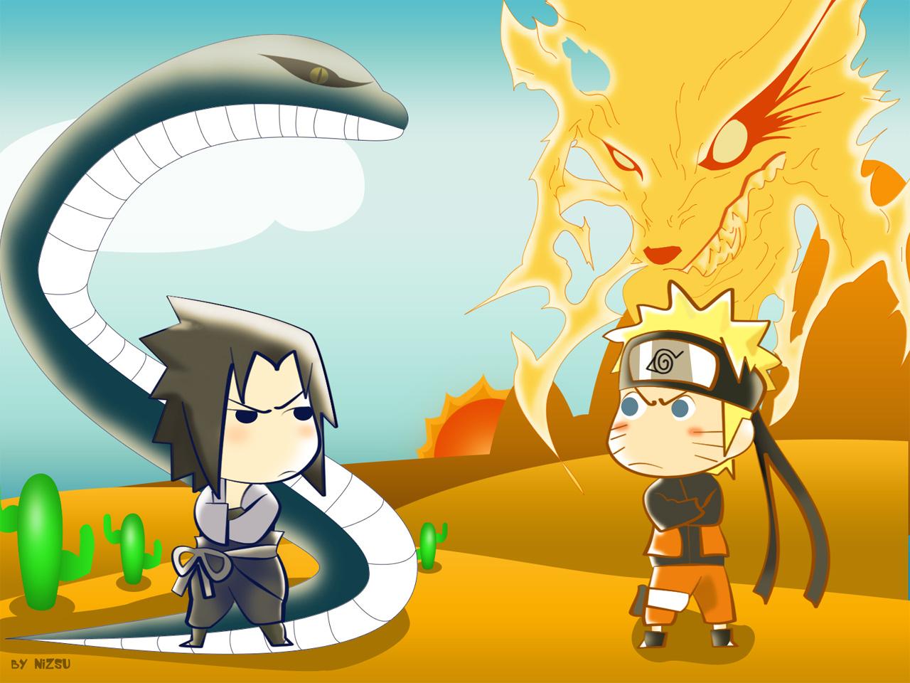 1280x960 Wallpaper Naruto Vs Sasuke