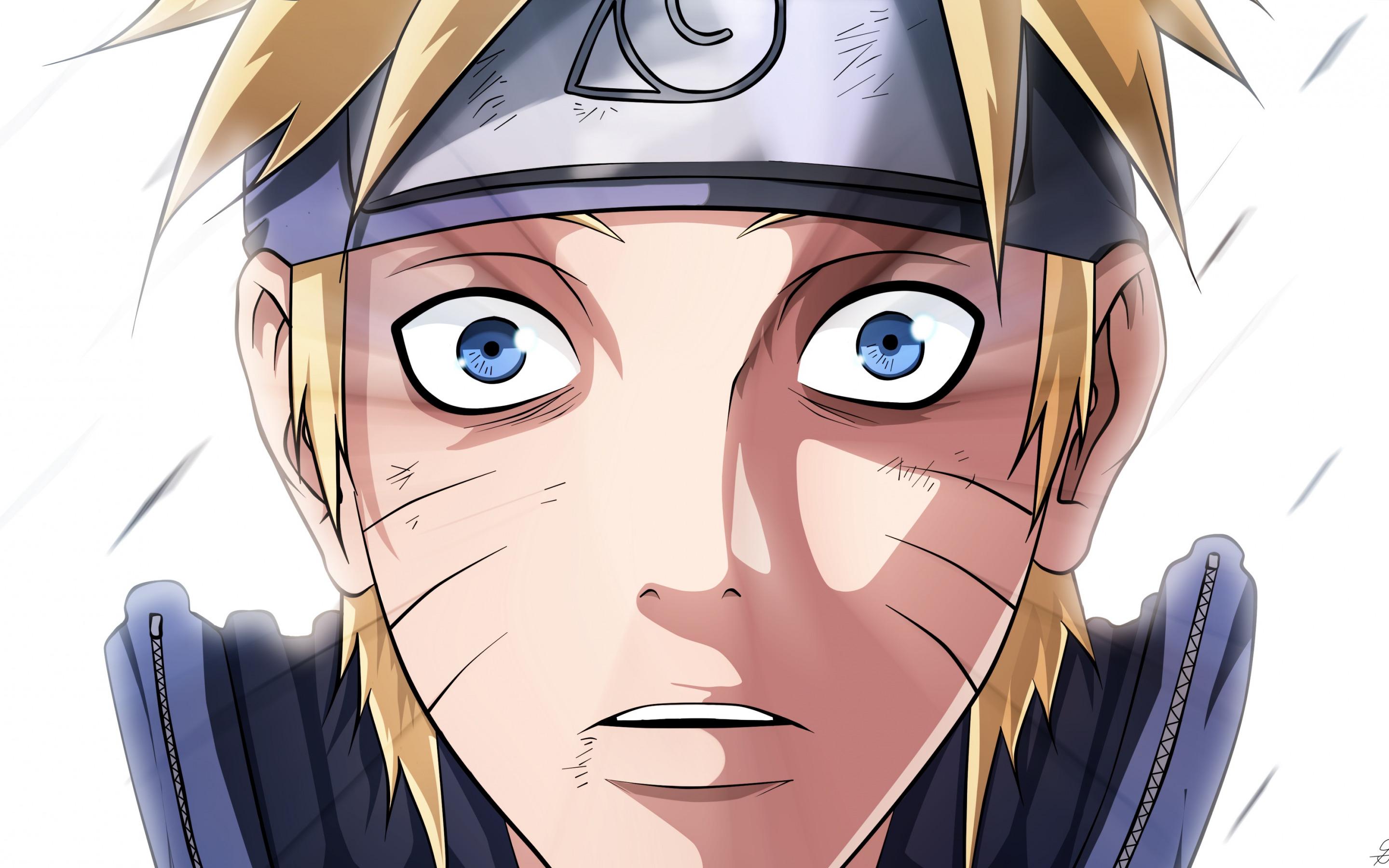 2880x1800 Download wallpaper Naruto, Uzumaki Naruto, shinobi, Japanese manga, main character, portrait, art, Uzumaki clan for desktop with resolution 2880x1800. High Quality HD picture wallpaper