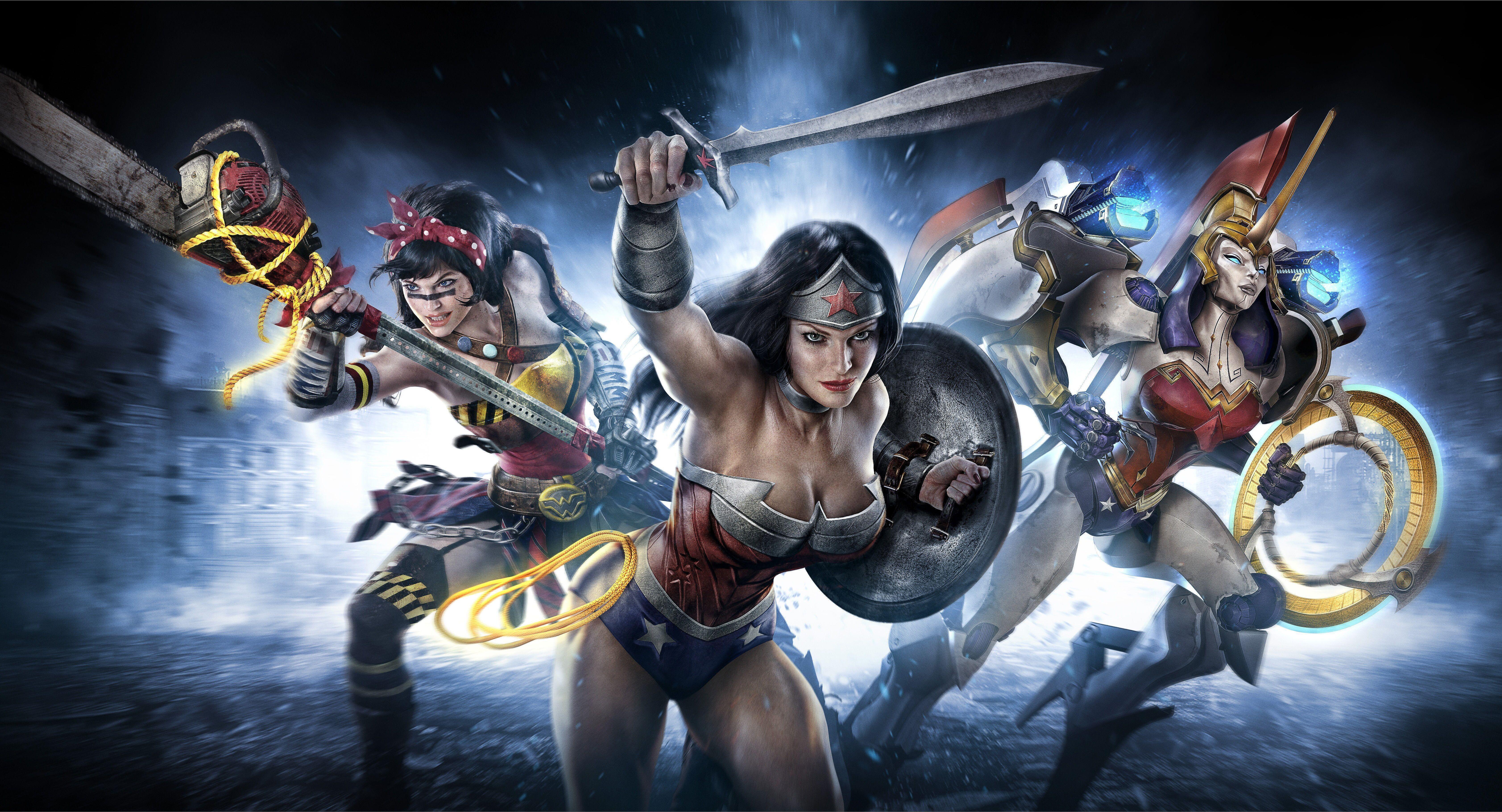 6733x3643 Video Game Women Wallpaper