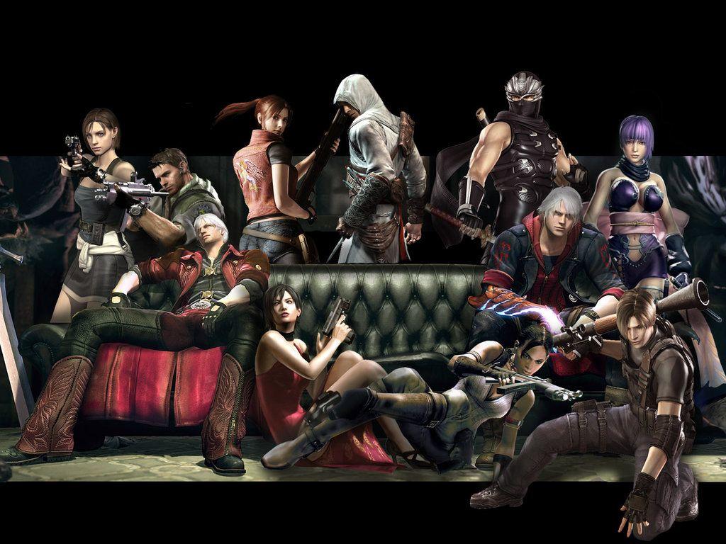 1024x768 Game Character Wallpaper