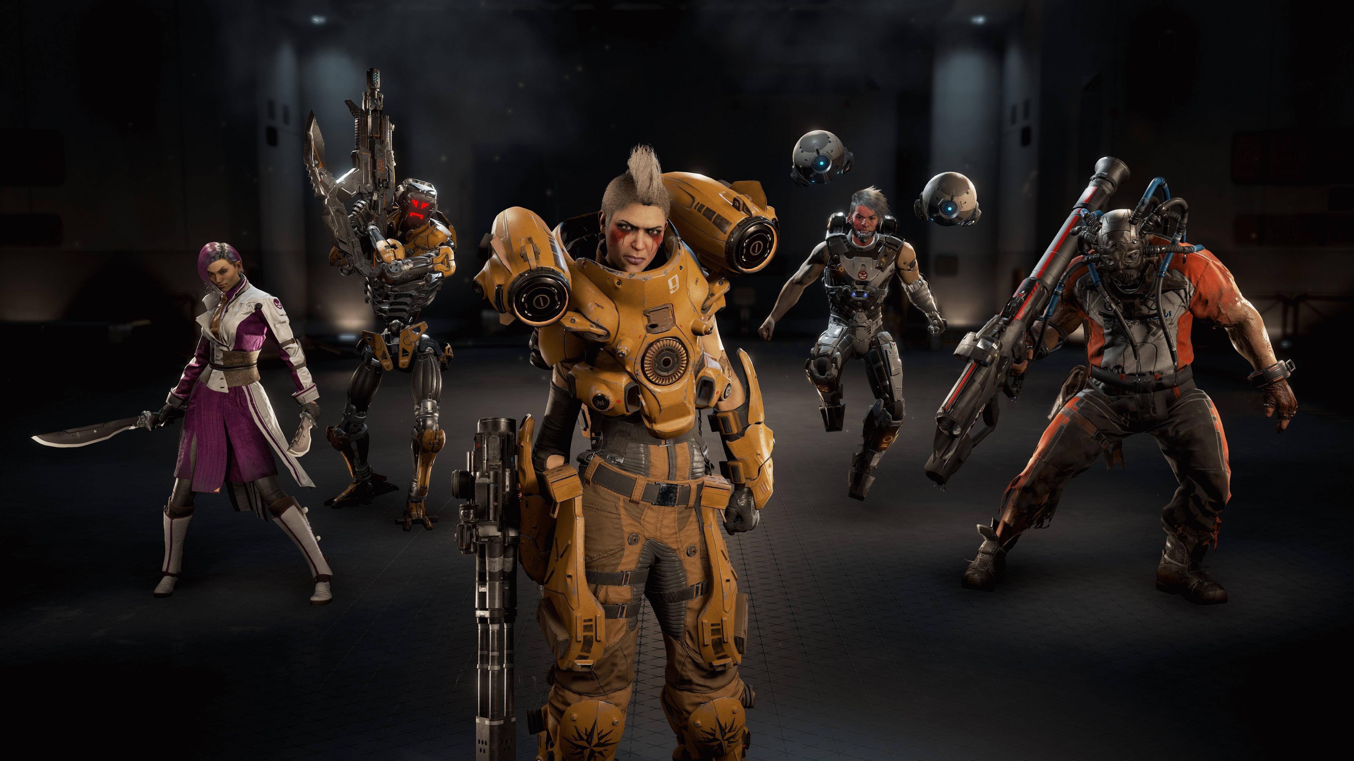 4438x2496 Lawbreakers Game Characters Wallpaper, HD Games 4K Wallpaper, Image, Photo and Background