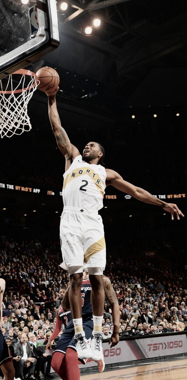 630x1280 Kawhi Leonard Raptor wallpaper
